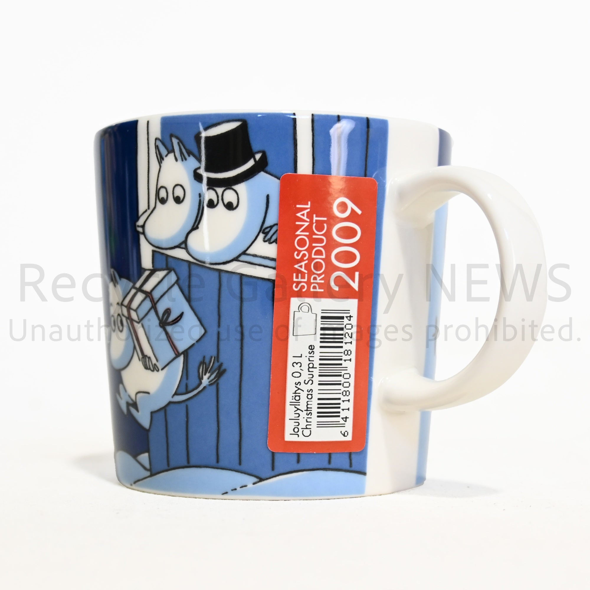 MOOMIN ARABIA Christmas surprise 2009 Winter Limited Vintage Scandinavian / ムーミン アラビア クリスマス サプライズ 2009年 冬季 限定品 廃盤 ヴィンテージ 北欧