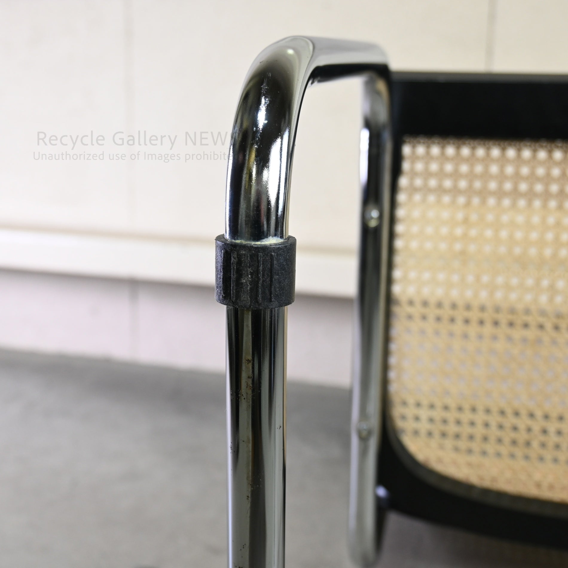 Cesca Armless Chair Black Marcel Breuer / チェスカ チェア アームレス ラタン 黒 マルセル・ブロイヤー