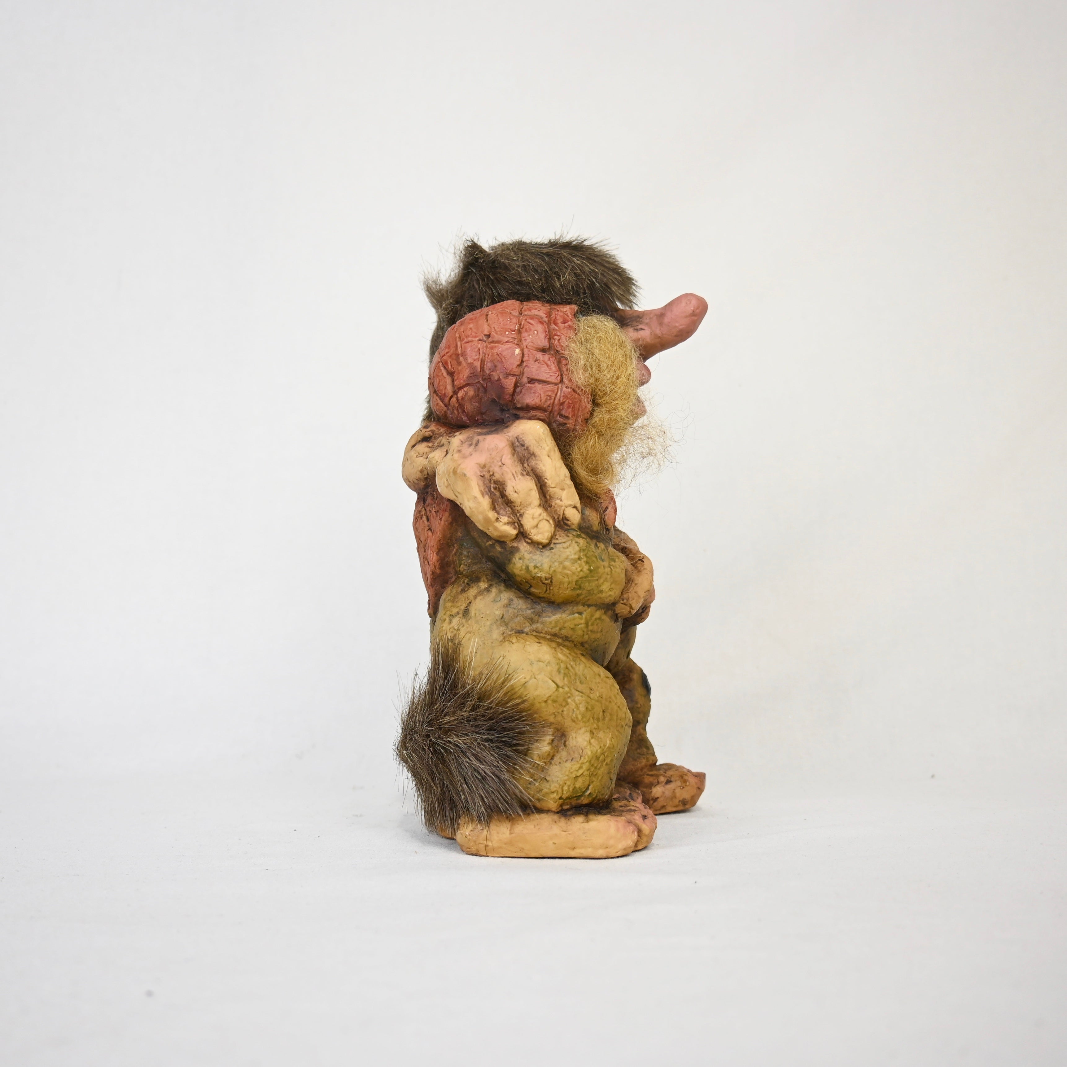 Ny From Troll doll Couple Norway vintage Hand made Souvenir / ニイフォーム社 トロール人形 カップル ノルウェー ヴィンテージ ハンドメイド スーベニア