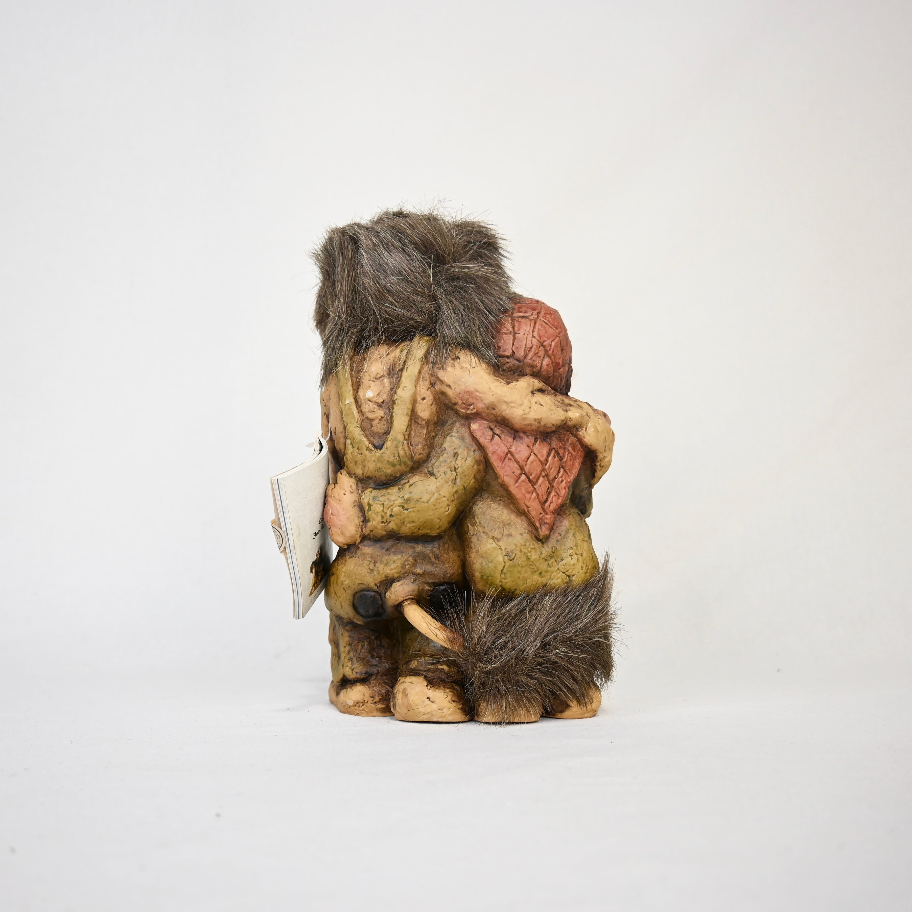 Ny From Troll doll Couple Norway vintage Hand made Souvenir / ニイフォーム社 トロール人形 カップル ノルウェー ヴィンテージ ハンドメイド スーベニア