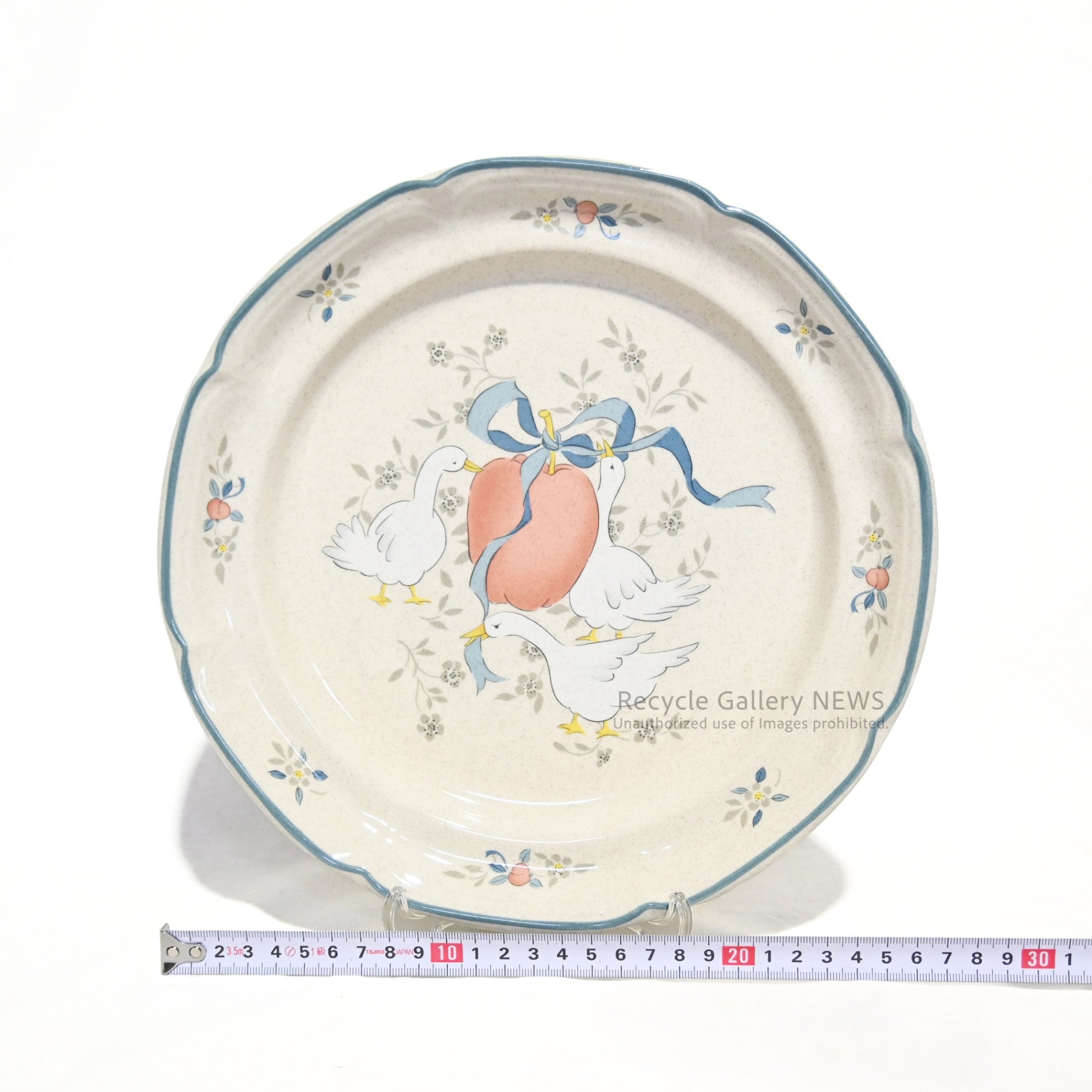 YAMAKA "Marmalade" American Country Style Bowl, Flat Plate, Wooden Serving Tongs Set Retro Vintage Tableware Japan / 山加商店 マーマレード アメリカンカントリー ボウル・平皿・木製サービストングセット レトロ ヴィンテージ食器 日本