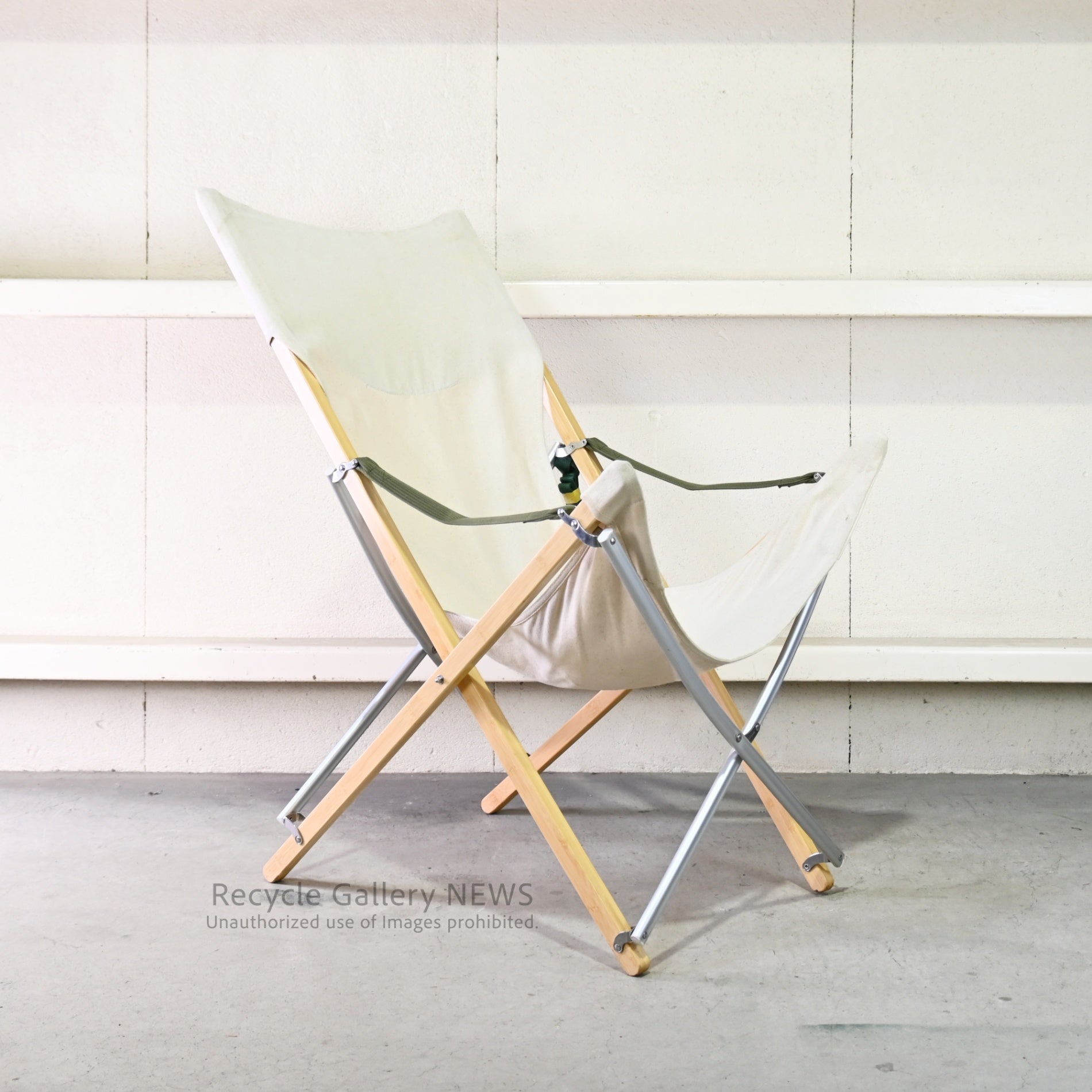 Snow Peak Take! Chair Long Natural Color Folding Chair Outdoor Chair Japan / スノーピーク テイクチェア ロング 生成色 折畳チェア アウトドアチェア 日本