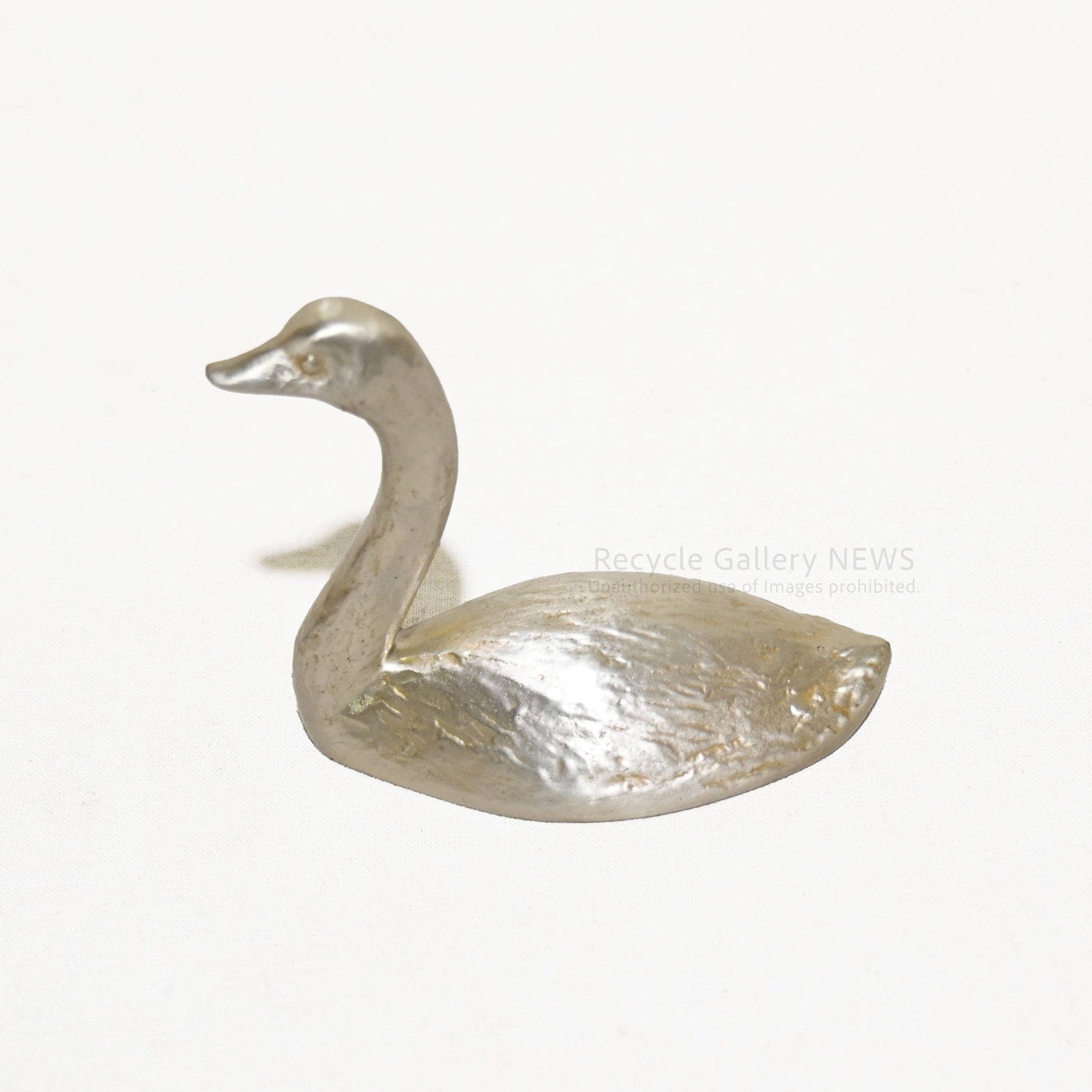Ichiro Kitamura Swan Bottle Opener Metalwork Artist Japan Vintage