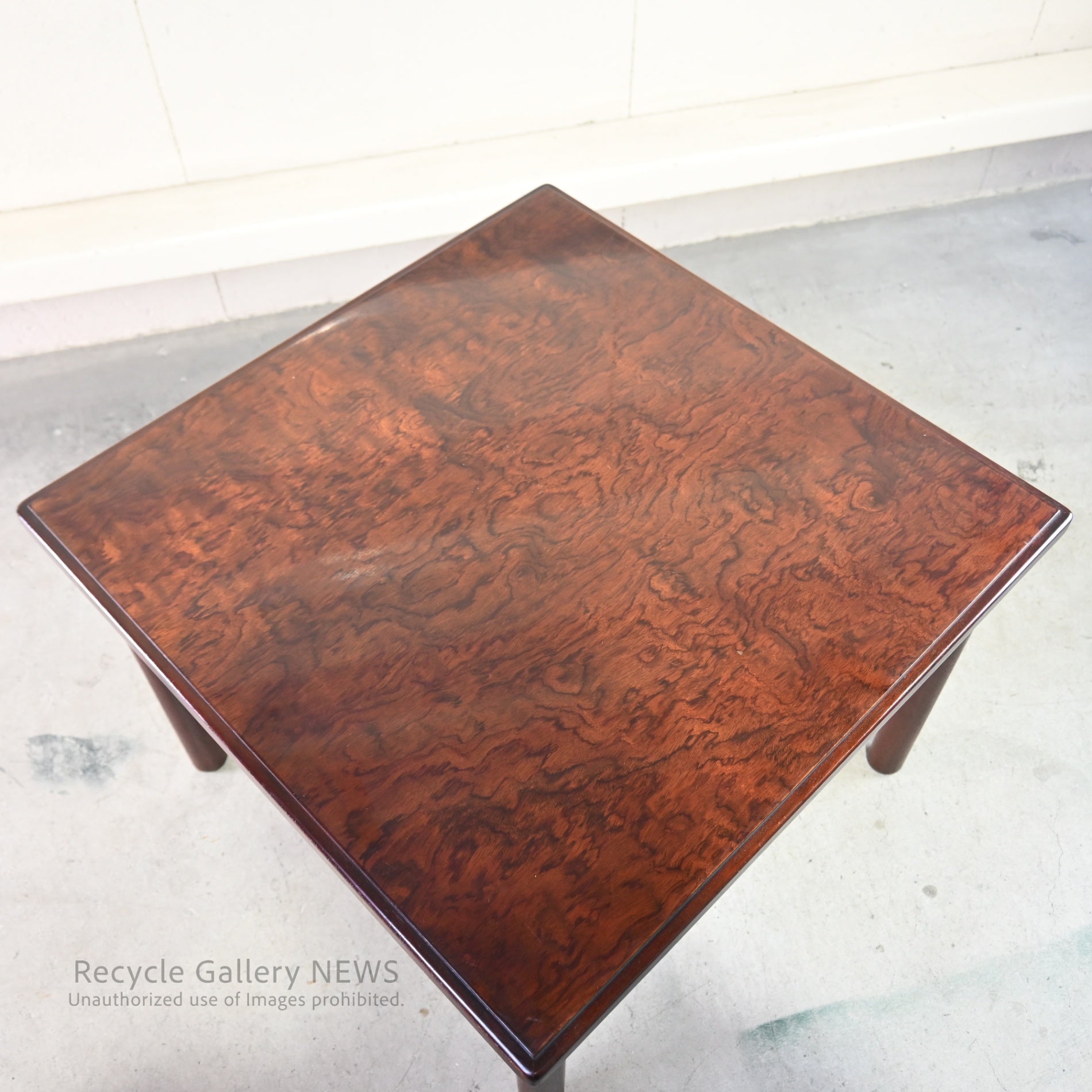 Old Maruni Mahogany Square Table Japanese Modern Design / オールドマルニ マホガニースクエアテーブル 日本 モダンデザイン