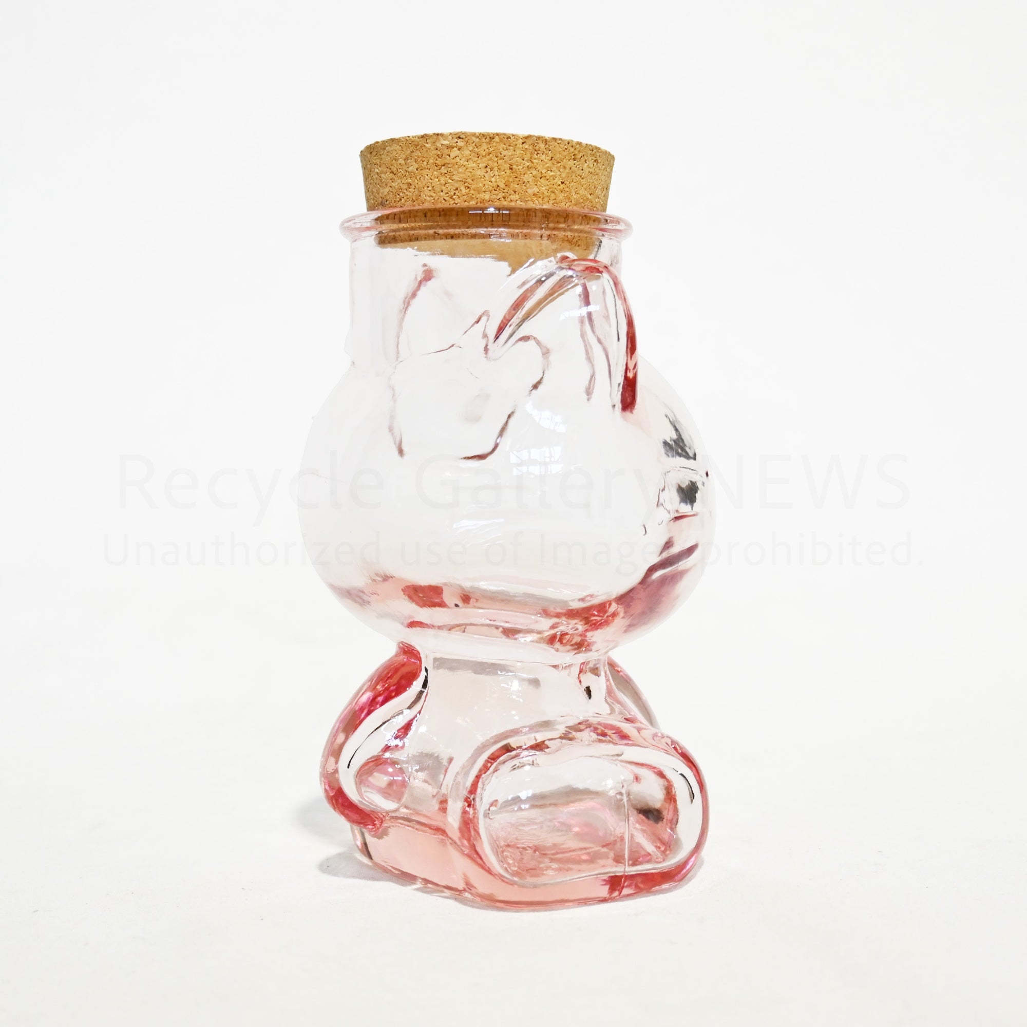 Sanrio Hello Kitty Glass Pot Rare 2000 Japan / サンリオ ハローキティ ガラスポット 非売品 2000年 日本