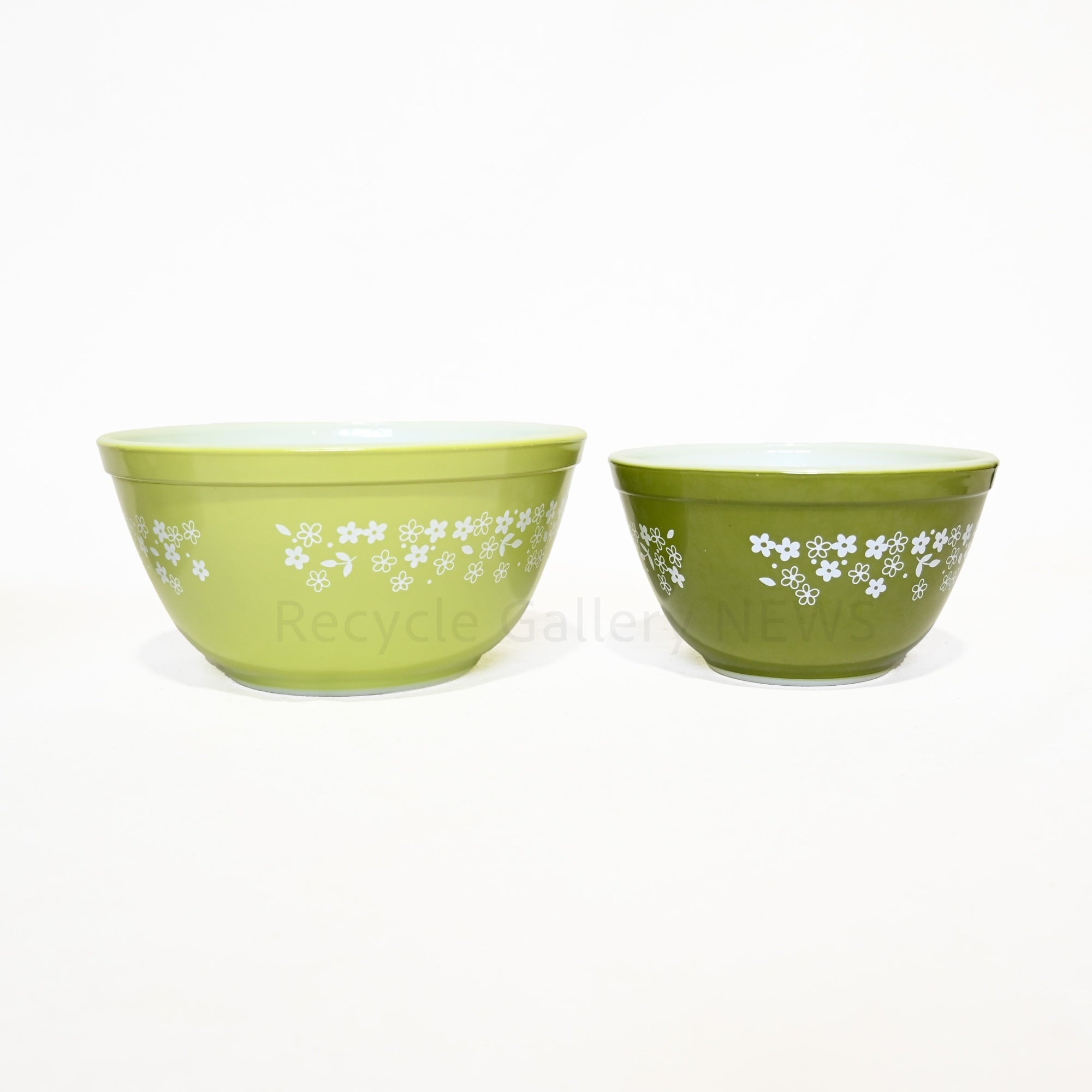 Vintage Pyrex Crazy Daisy Mixing Bowl Medium Heat-Resistant Glass American Vintage / オールドパイレックス ミキシングボウル Mサイズ クレイジーデイジー 耐熱ガラス アメリカヴィンテージ