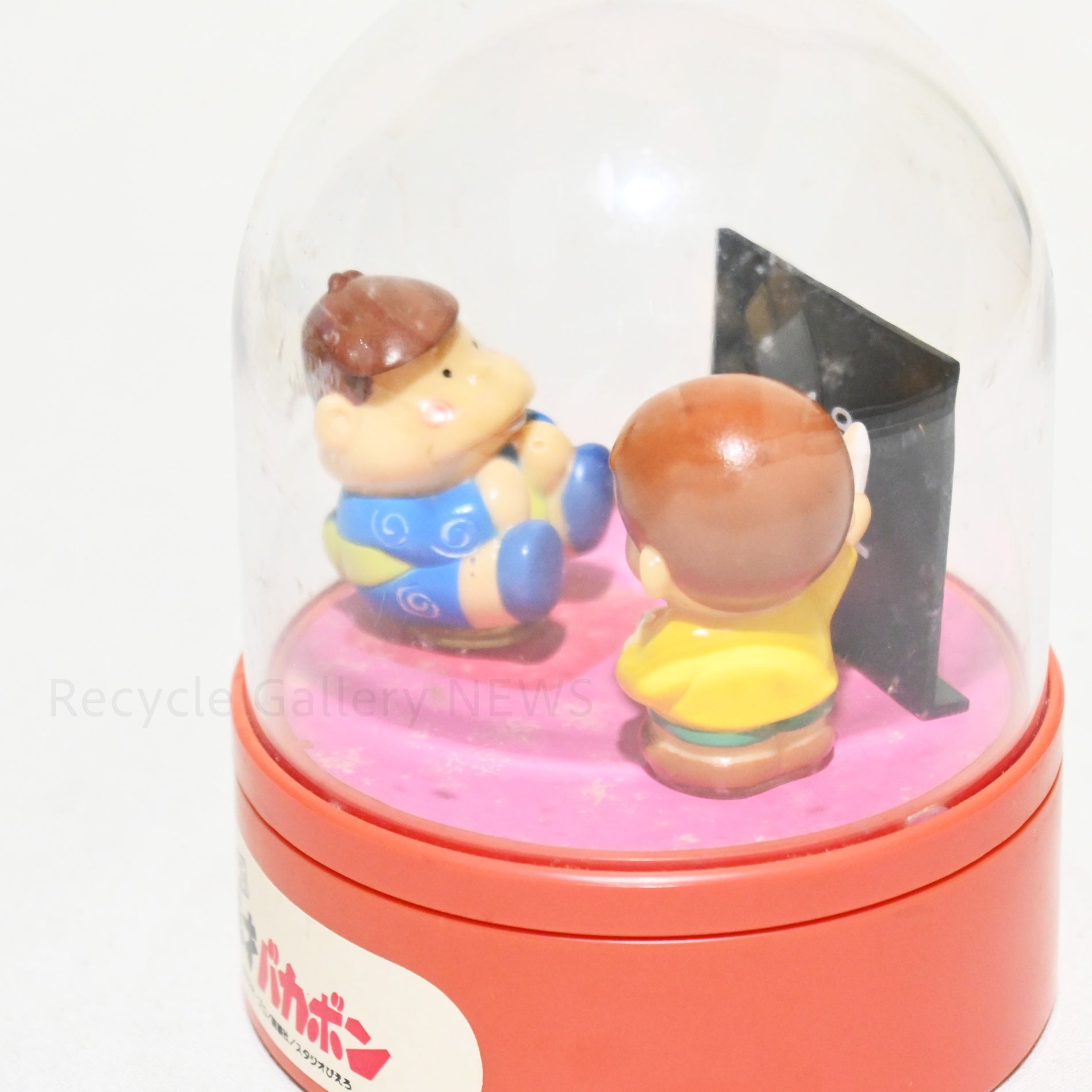 Genius Bakabon Dome-Shaped Music Box Bakabon Hajime-chan Japan Vintage Retro / 天才バカボン ドーム型 オルゴール バカボン ハジメちゃん 当時物 昭和レトロ 日本ヴィンテージ
