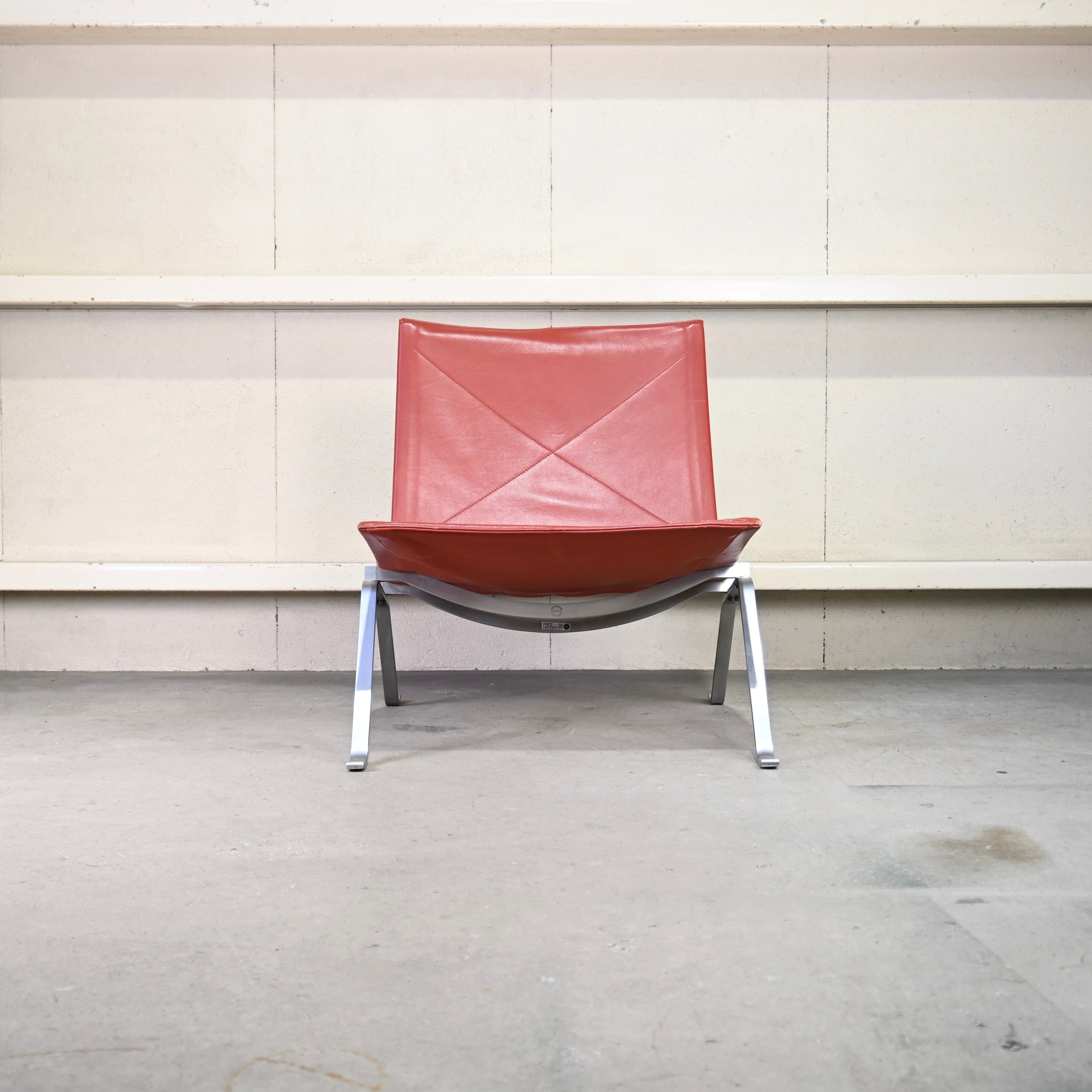 Fritz Hansen PK22 Lounge chair Poul Kjærholm 1980’s Scandinavian design / フリッツハンセン ラウンジチェア ポールケアホルム 1980年代 北欧デザイン