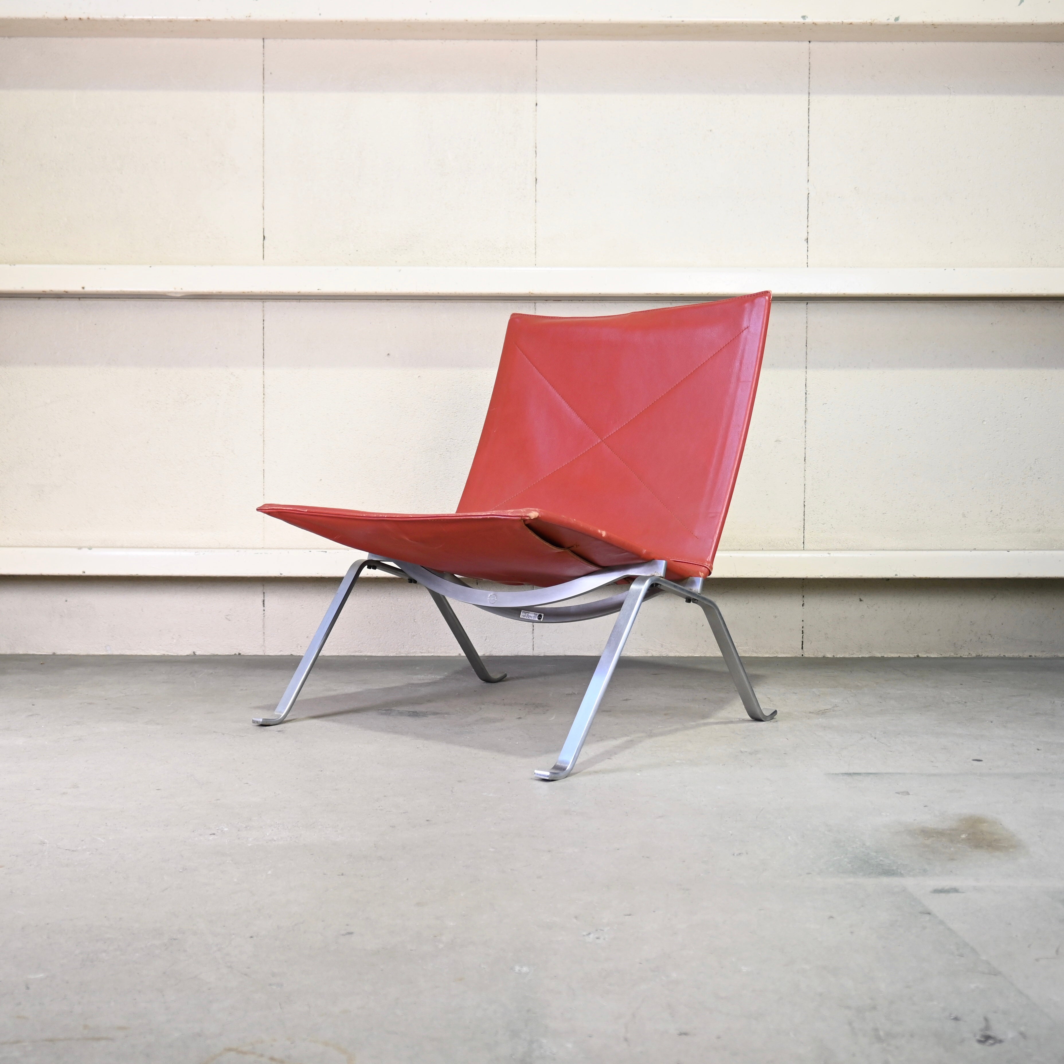 Fritz Hansen PK22 Lounge chair Poul Kjærholm 1980’s Scandinavian design / フリッツハンセン ラウンジチェア ポールケアホルム 1980年代 北欧デザイン