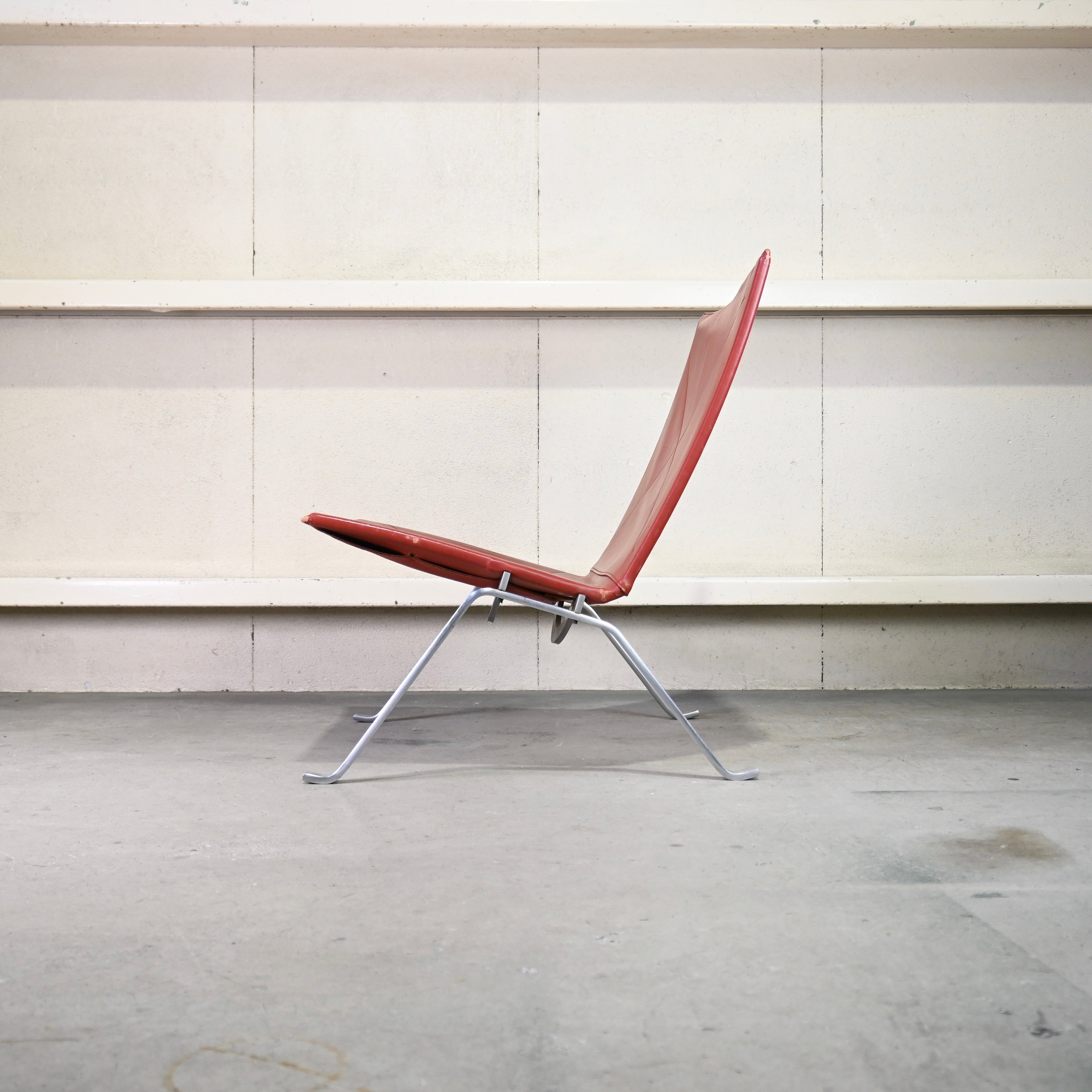 Fritz Hansen PK22 Lounge chair Poul Kjærholm 1980’s Scandinavian design / フリッツハンセン ラウンジチェア ポールケアホルム 1980年代 北欧デザイン