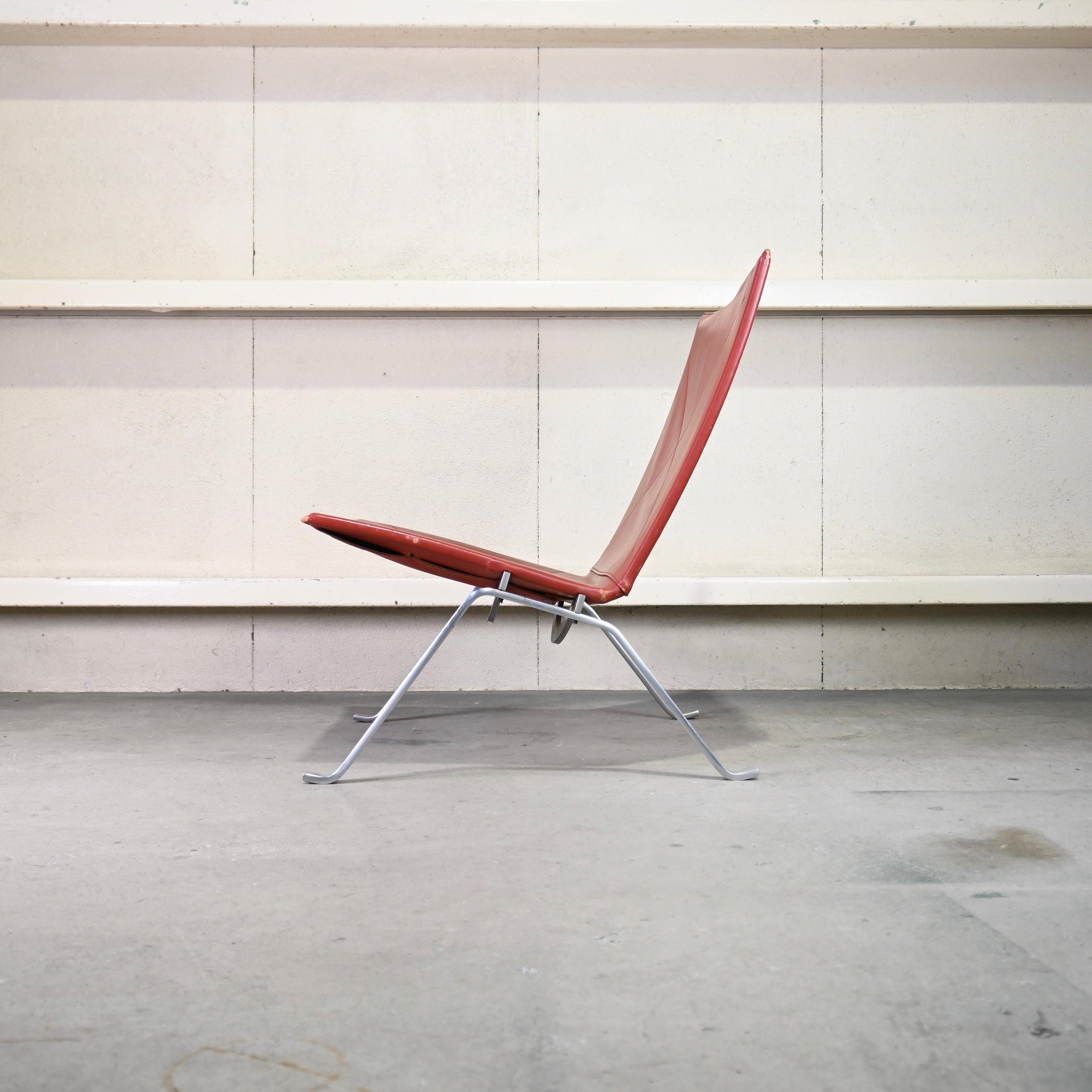 Fritz Hansen PK22 Lounge chair Poul Kjærholm 1980’s Scandinavian design / フリッツハンセン ラウンジチェア ポールケアホルム 1980年代 北欧デザイン