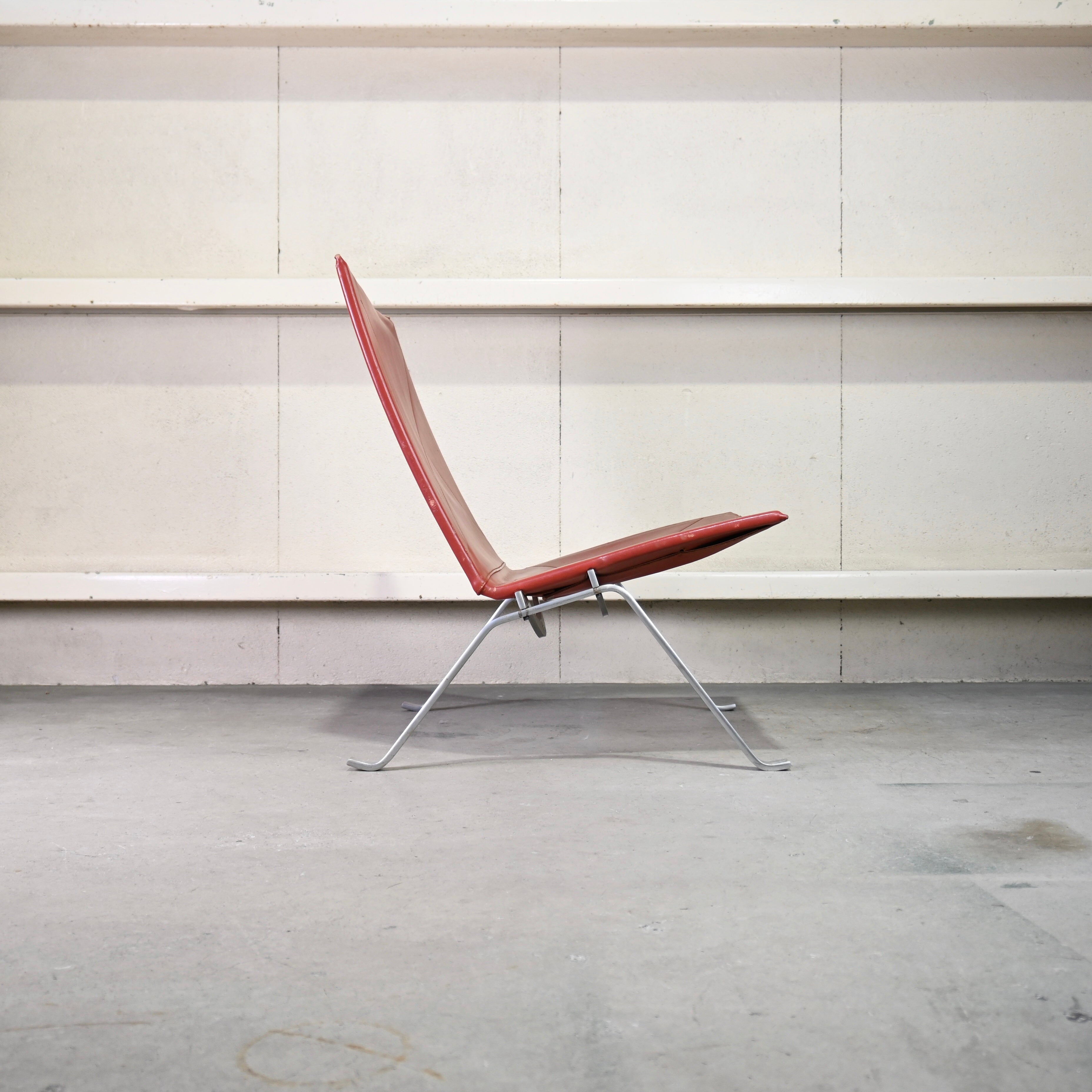 Fritz Hansen PK22 Lounge chair Poul Kjærholm 1980’s Scandinavian design / フリッツハンセン ラウンジチェア ポールケアホルム 1980年代 北欧デザイン