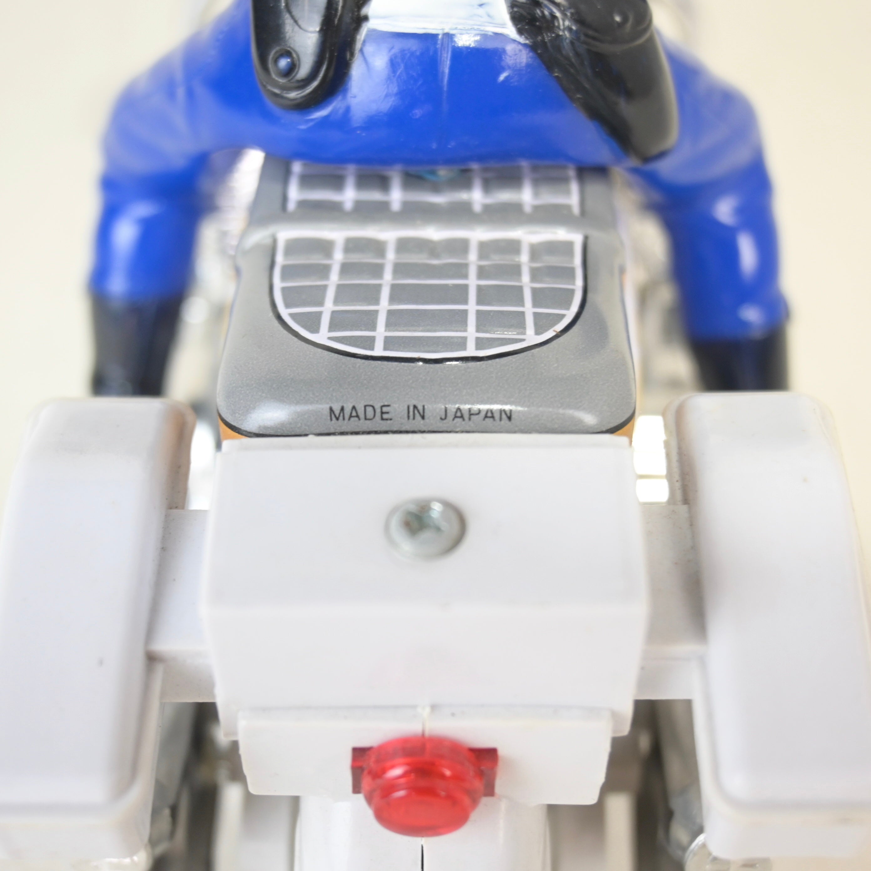 Japan vintage Police Motorcycle Toy 1980's retro / 丸彰社 警官 白バイ 玩具 1980年代 昭和レトロ