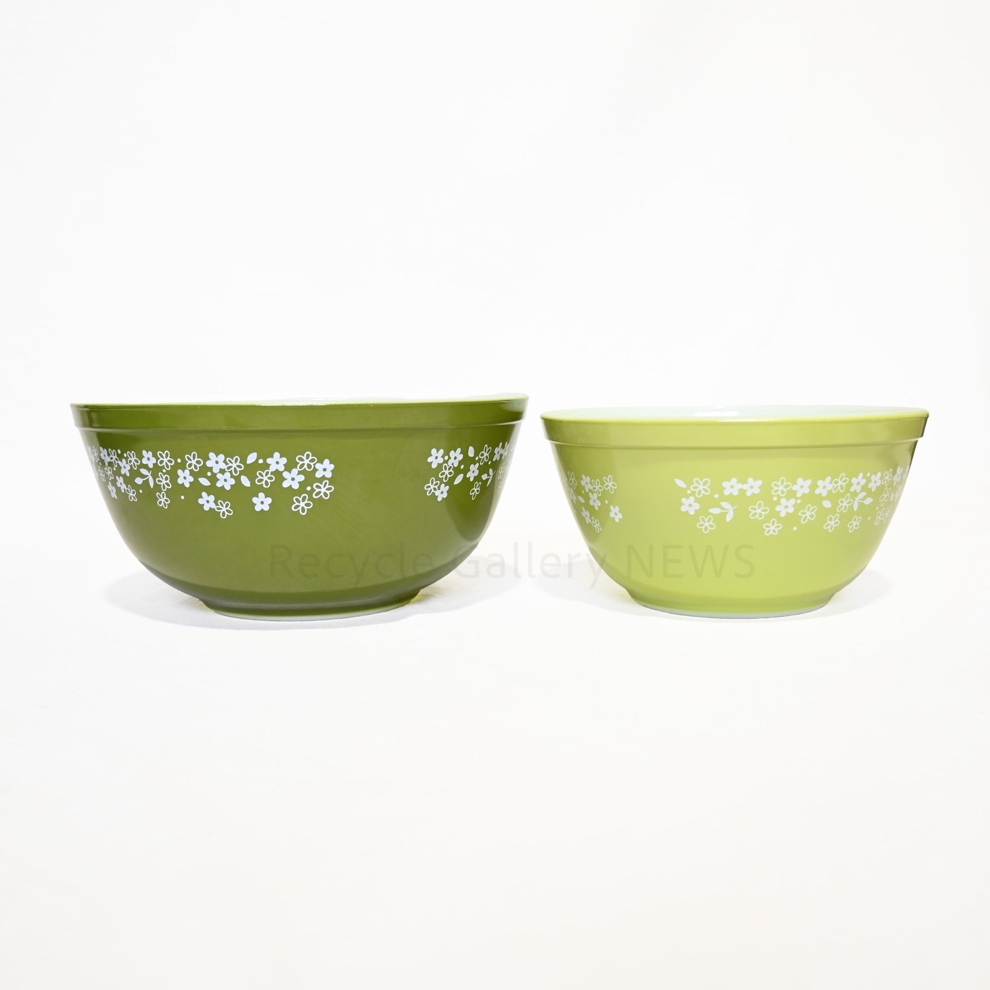 Vintage Pyrex Crazy Daisy Mixing Bowl Medium Heat-Resistant Glass American Vintage / オールドパイレックス ミキシングボウル Mサイズ クレイジーデイジー 耐熱ガラス アメリカヴィンテージ