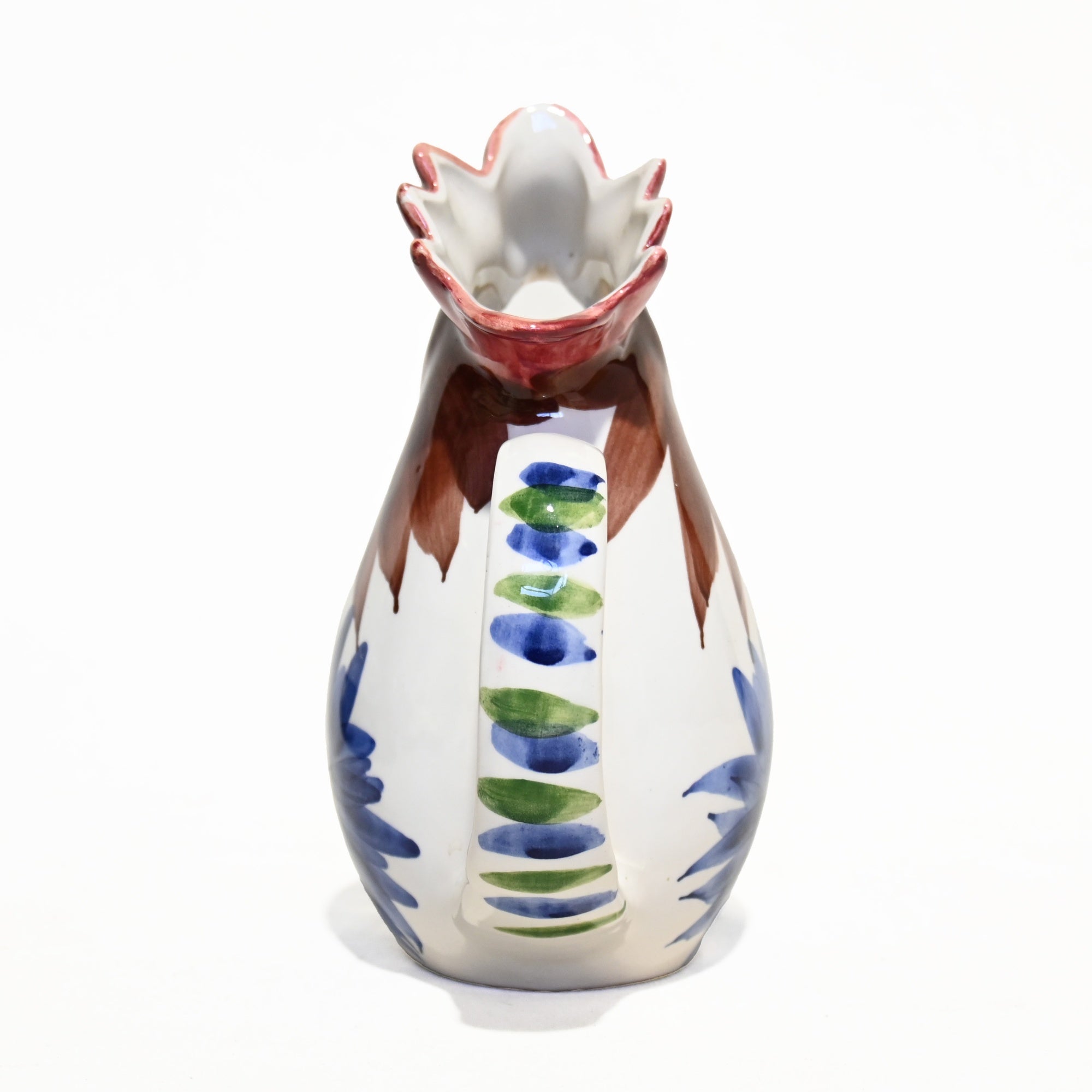 Rooster Pitcher Hand-Painted European Style / ニワトリ ピッチャー ハンドペイント 水差し ヨーロッパ