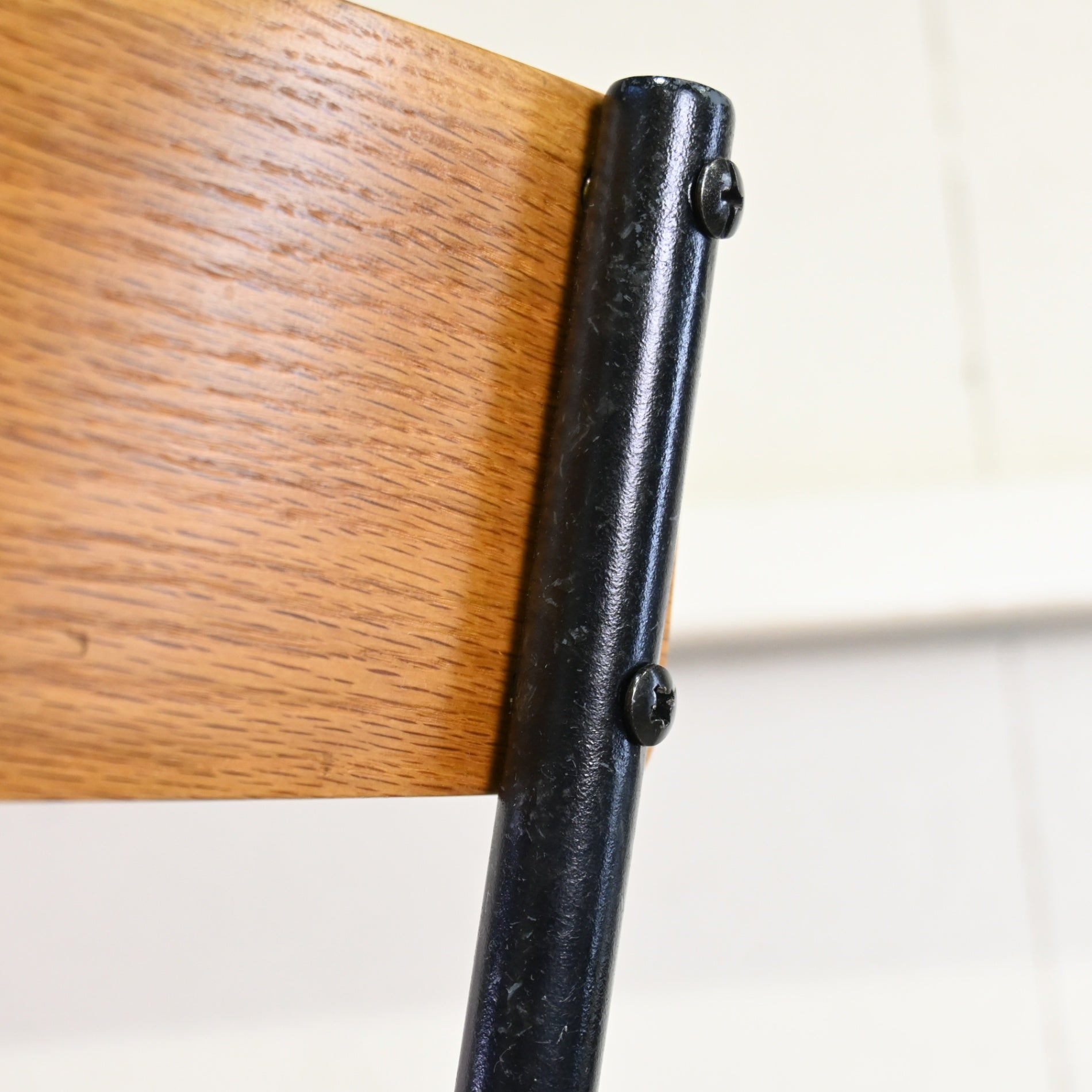 BIMAKES SOLID WOOD IRON DESK Compact desk and chair set Industrial design / ビメイクス ソリッドウッド アイアンデスク コンパクトデスク チェア セット 机 インダストリアルデザイン