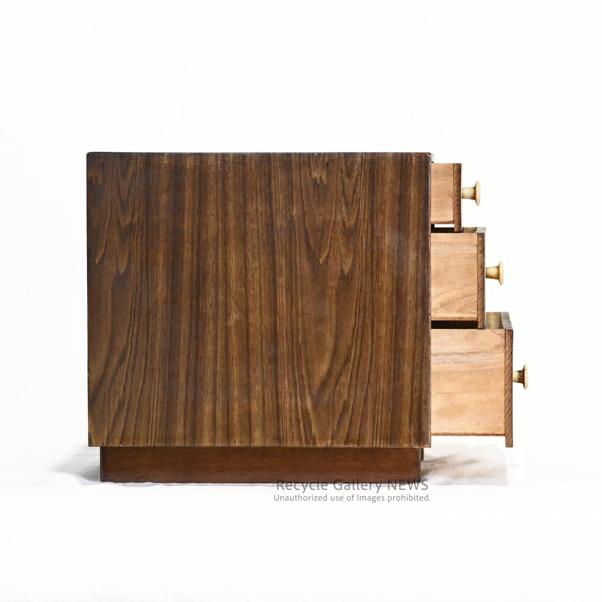 Showa Retro 3-Tier Drawer Storage Box Japanese Vintage / 昭和レトロ 3段 引き出し 小物入れ 日本ヴィンテージ