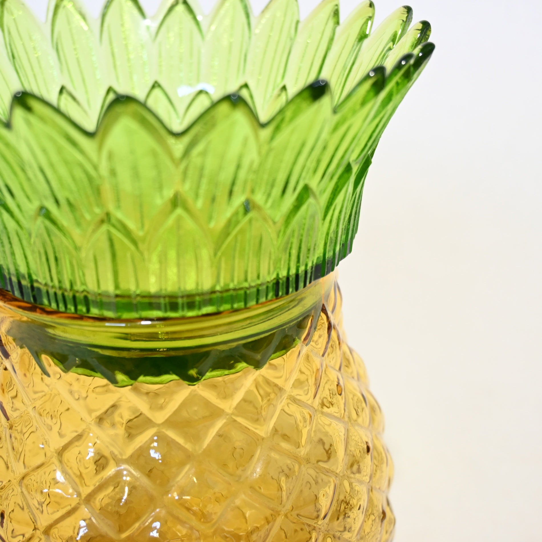 KIDTUNG Pineapple Trinket Box Bangkok Select Shop Item Glass Bottle / パイナップル 小物入れ バンコク セレクトショップアイテム ガラス瓶