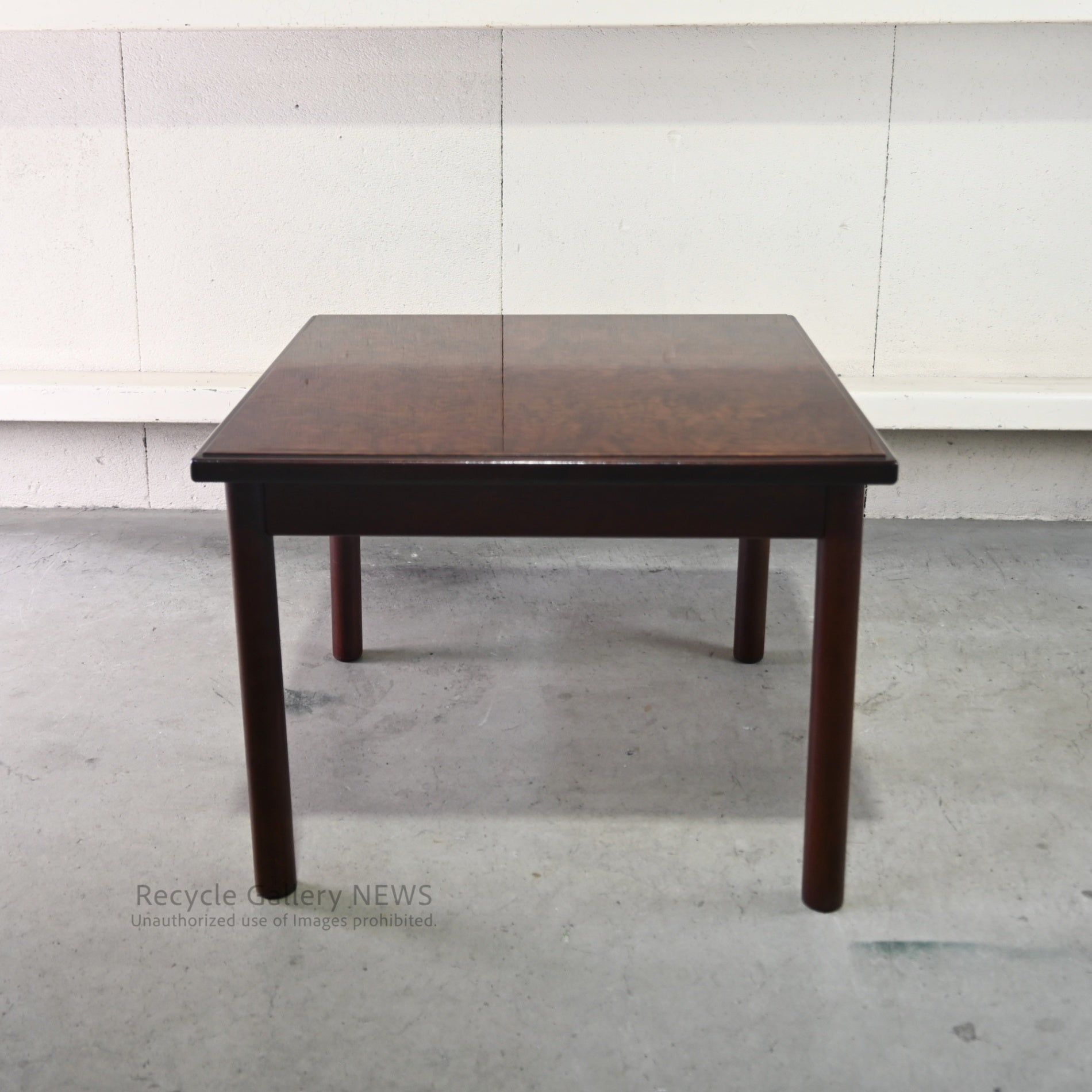 Old Maruni Mahogany Square Table Japanese Modern Design / オールドマルニ マホガニースクエアテーブル 日本 モダンデザイン