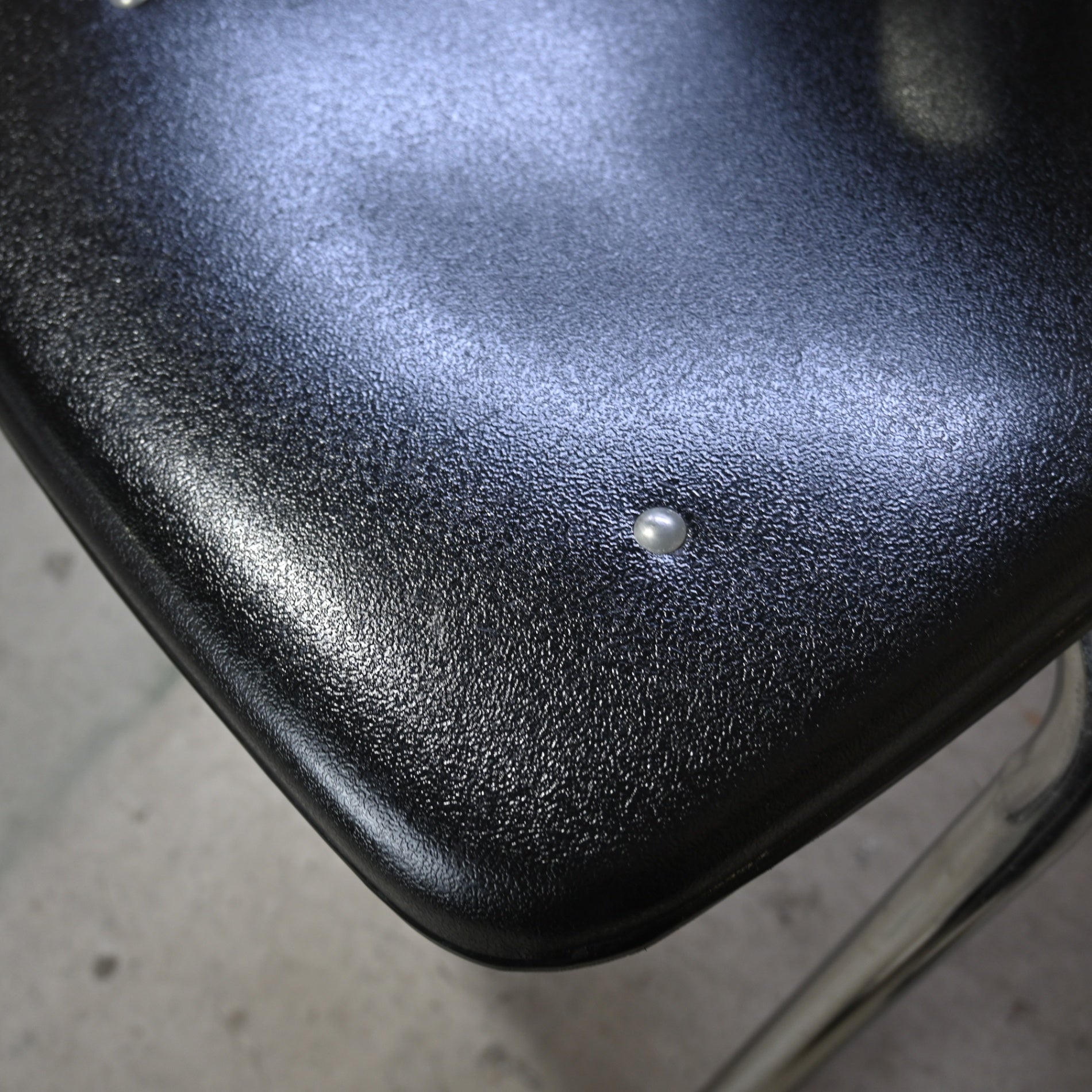 VIRCO Stacking chair Black Retro American Industrial design / バルコ スタッキングチェア ブラック レトロ アメリカン ヴィンテージ インダストリアルデザイン