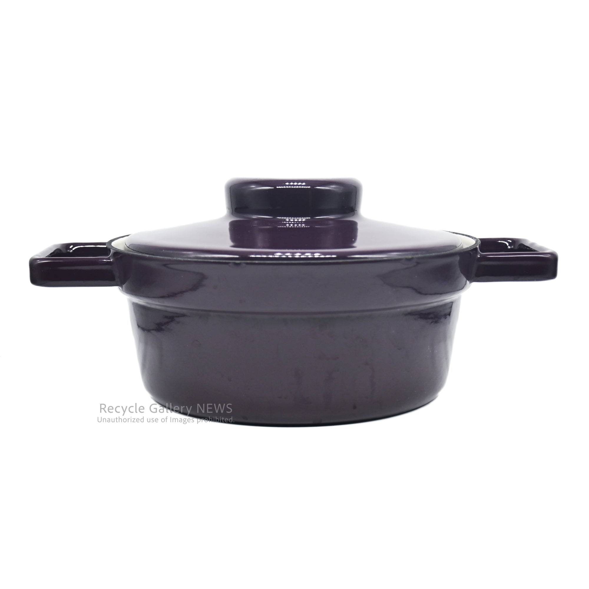 RIESS Enamel Pot Casserole 20cm Inner Diameter Made in Austria / リース ホーロー鍋 内径20cm キャセロール 琺瑯鍋 オーストリア