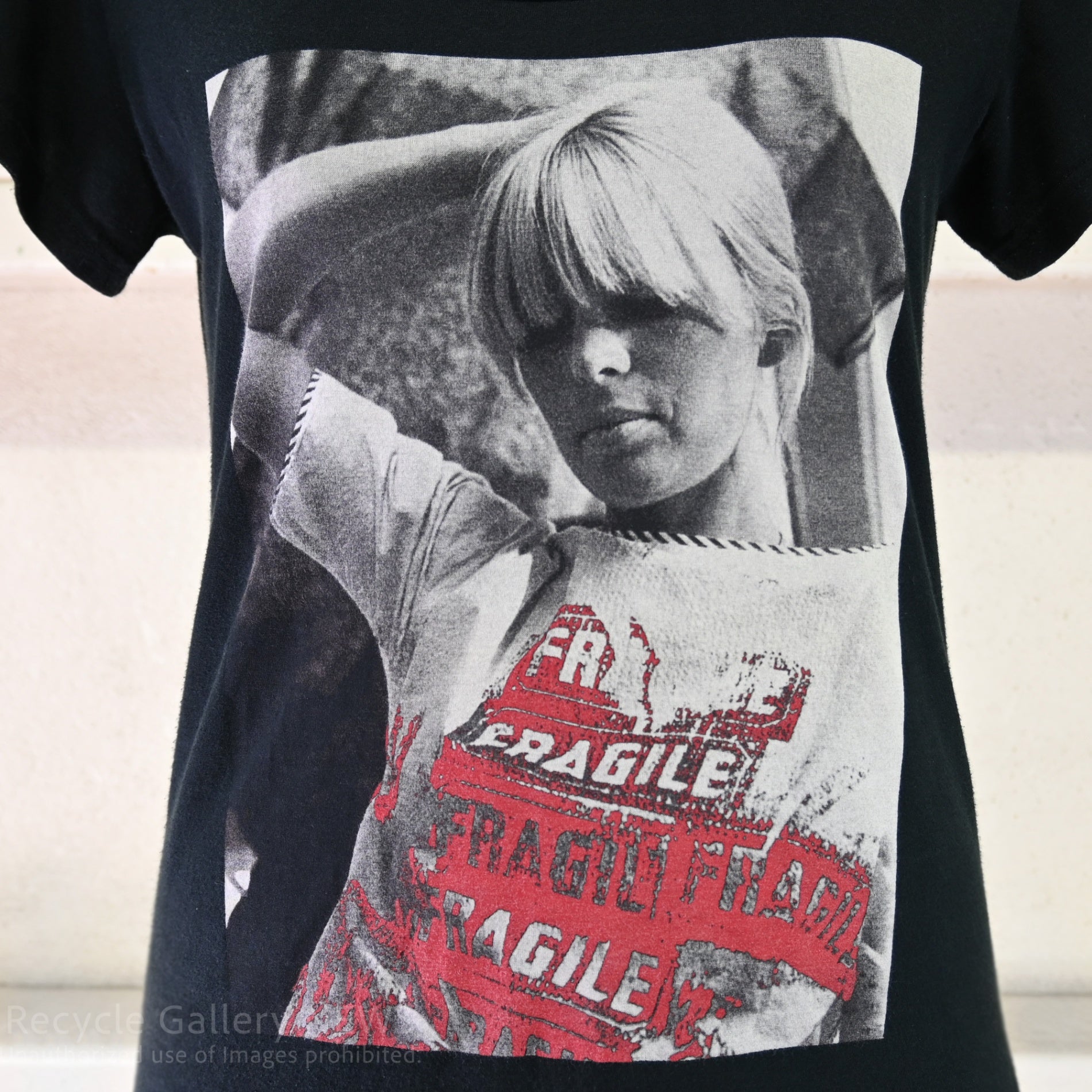 ANDY WARHOL by HYSTERIC GLAMOUR "NICO" Photograph Print T-shirt Black / アンディ・ウォーホル バイ ヒステリックグラマー ニコ プリントTシャツ Fサイズ 黒