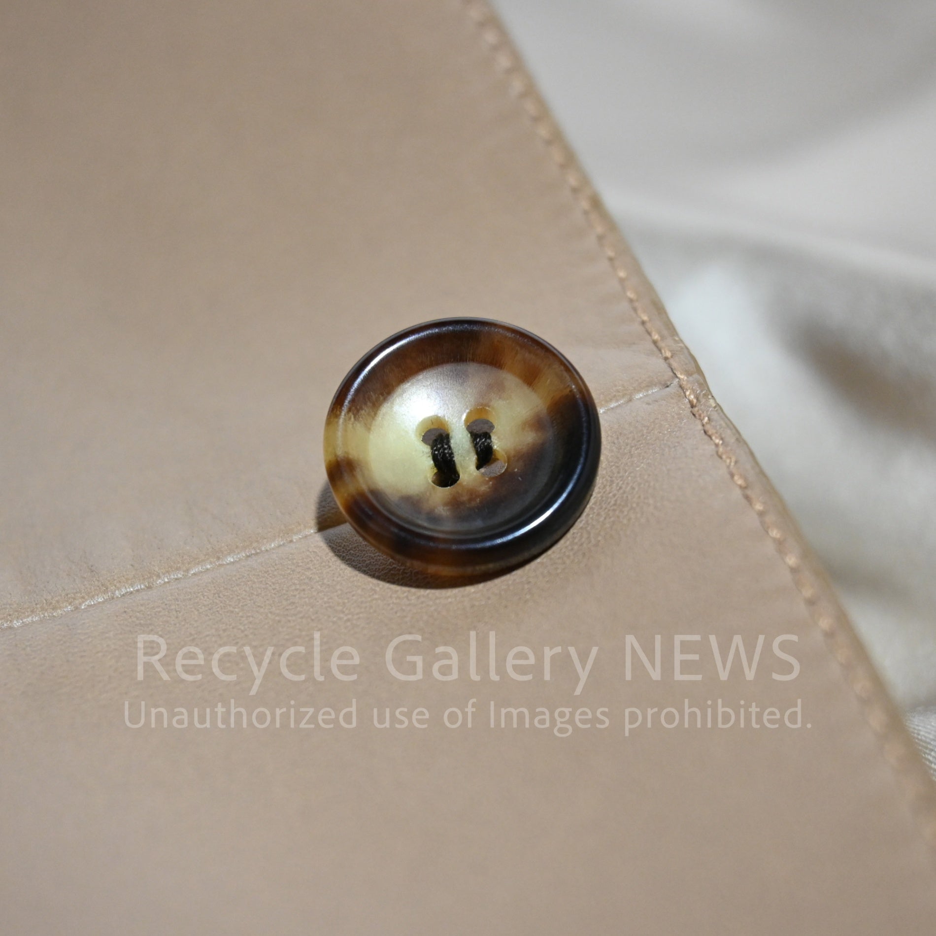 LOEWE Men's Lamb Beige Leather Jacket 2010 Stuart Vevers / ロエベ メンズ ラム レザージャケット ベージュ スチュアート・ヴィヴァース