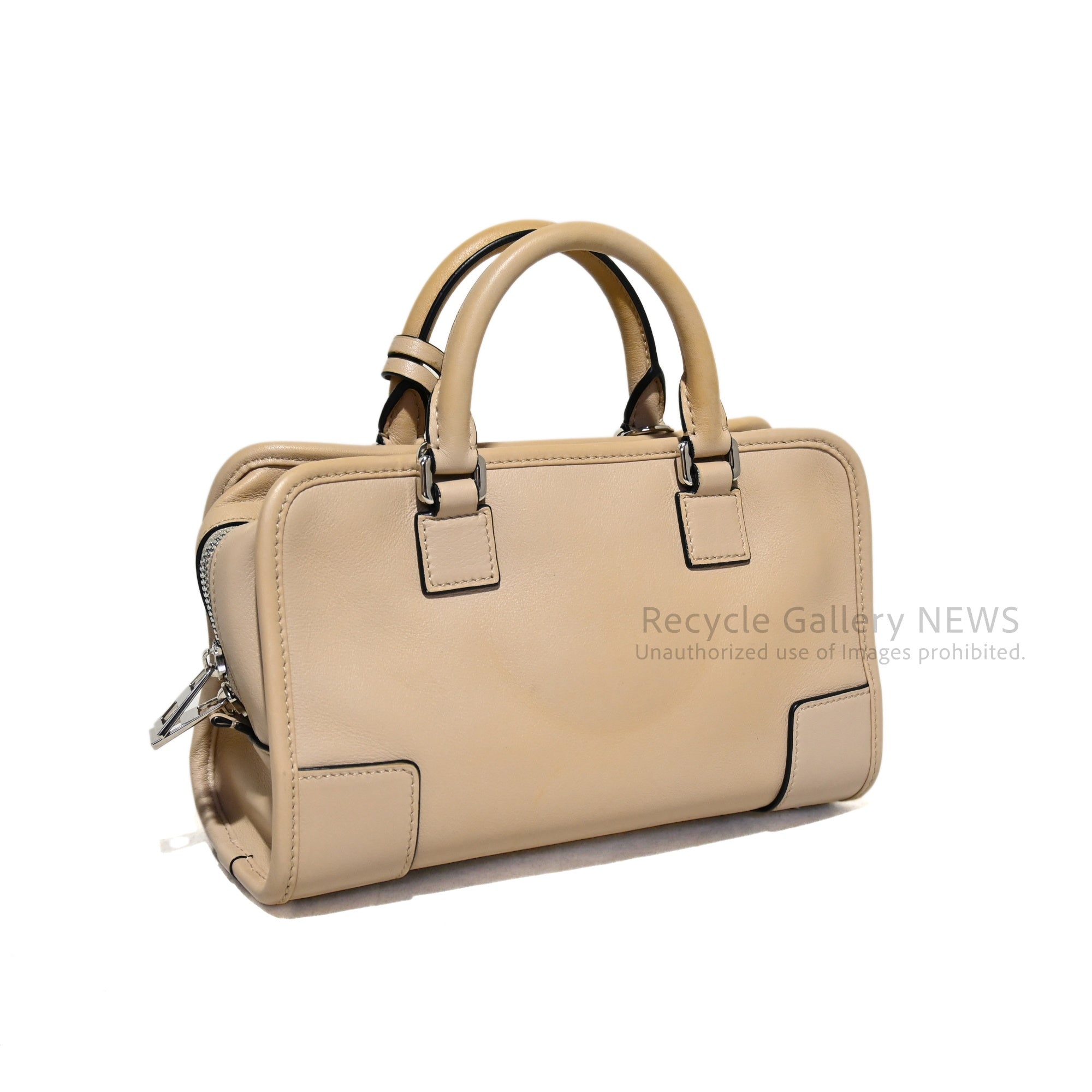 Loewe Amazona 2-Way Handbag Greige / ロエベ アマソナ 2WAYハンドバッグ グレージュ