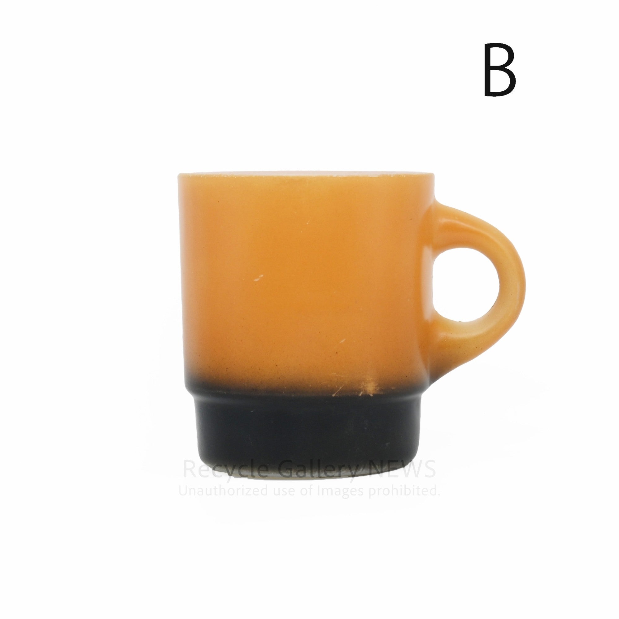 Vintage Fire-King Orange Stacking Mug American Mid-Century Industrial /ファイヤーキング スタッキングマグ オレンジ アメリカ ミッドセンチュリー インダストリアル