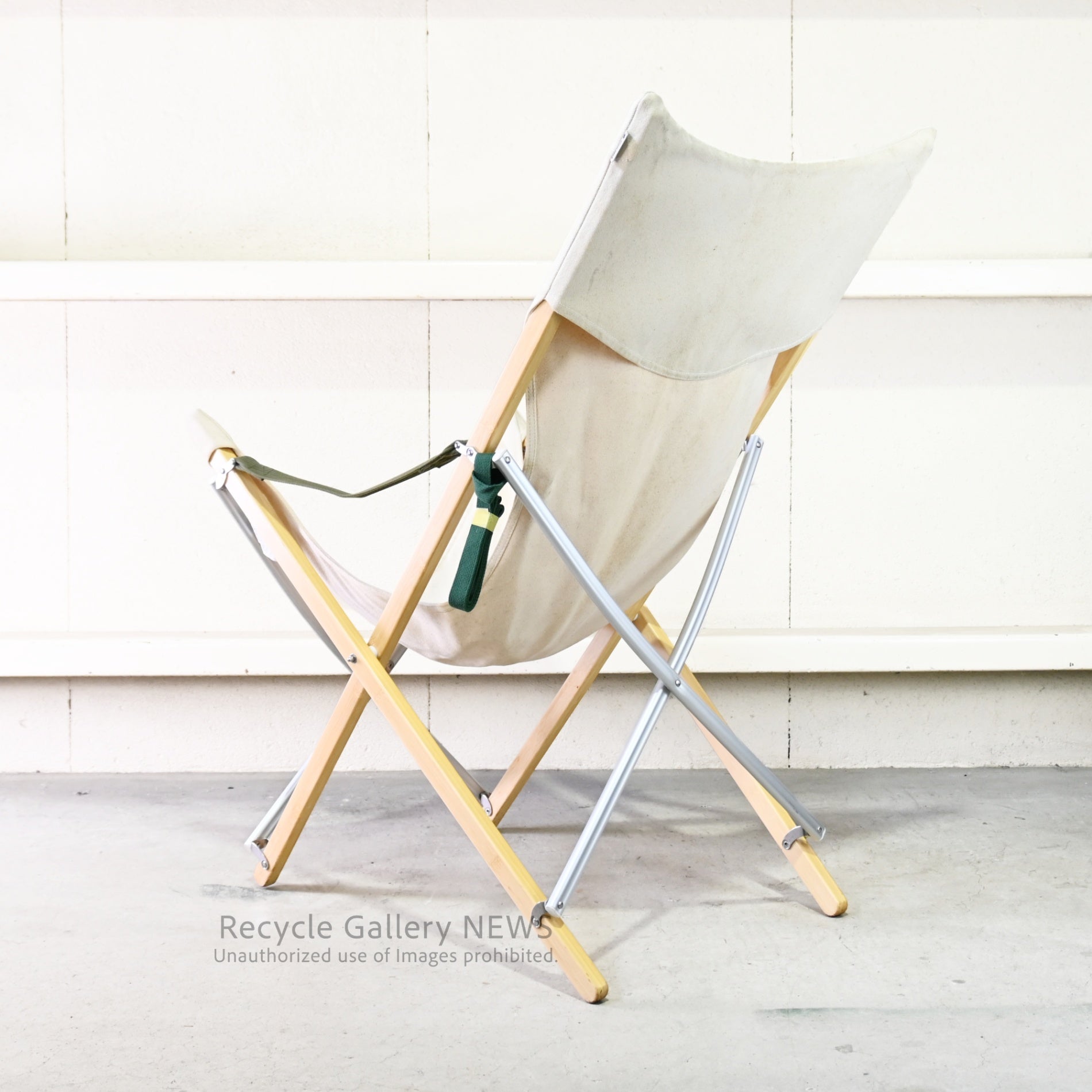 Snow Peak Take! Chair Long Natural Color Folding Chair Outdoor Chair Japan / スノーピーク テイクチェア ロング 生成色 折畳チェア アウトドアチェア 日本