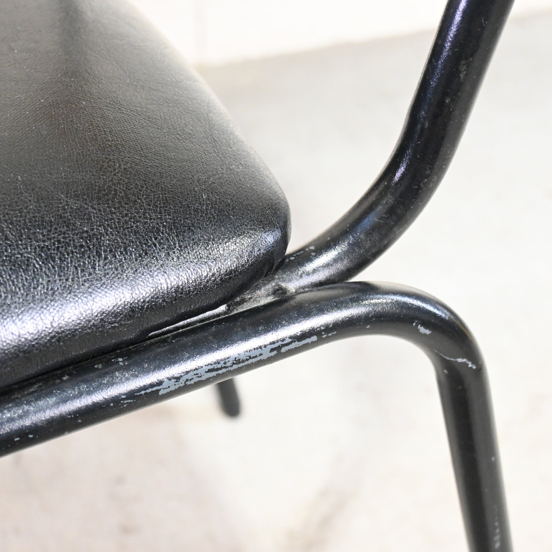 BIMAKES SOLID WOOD IRON DESK Compact desk and chair set Industrial design / ビメイクス ソリッドウッド アイアンデスク コンパクトデスク チェア セット 机 インダストリアルデザイン