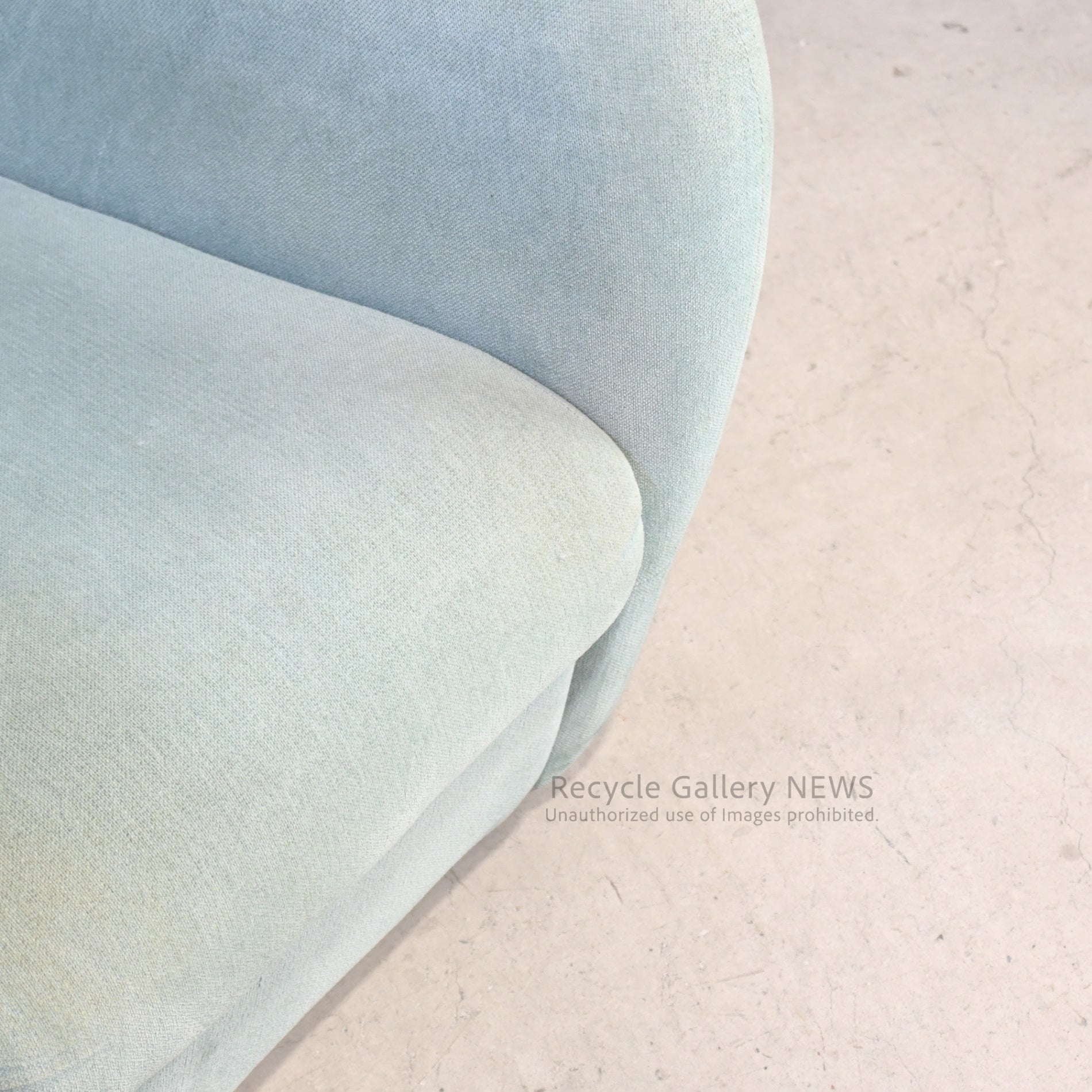 IDEE MINI MILLER ARM CHAIR Blue Gray Japan Mid Century Modern / イデー ミニミラー アームチェア ブルーグレー 日本 ミッドセンチュリー