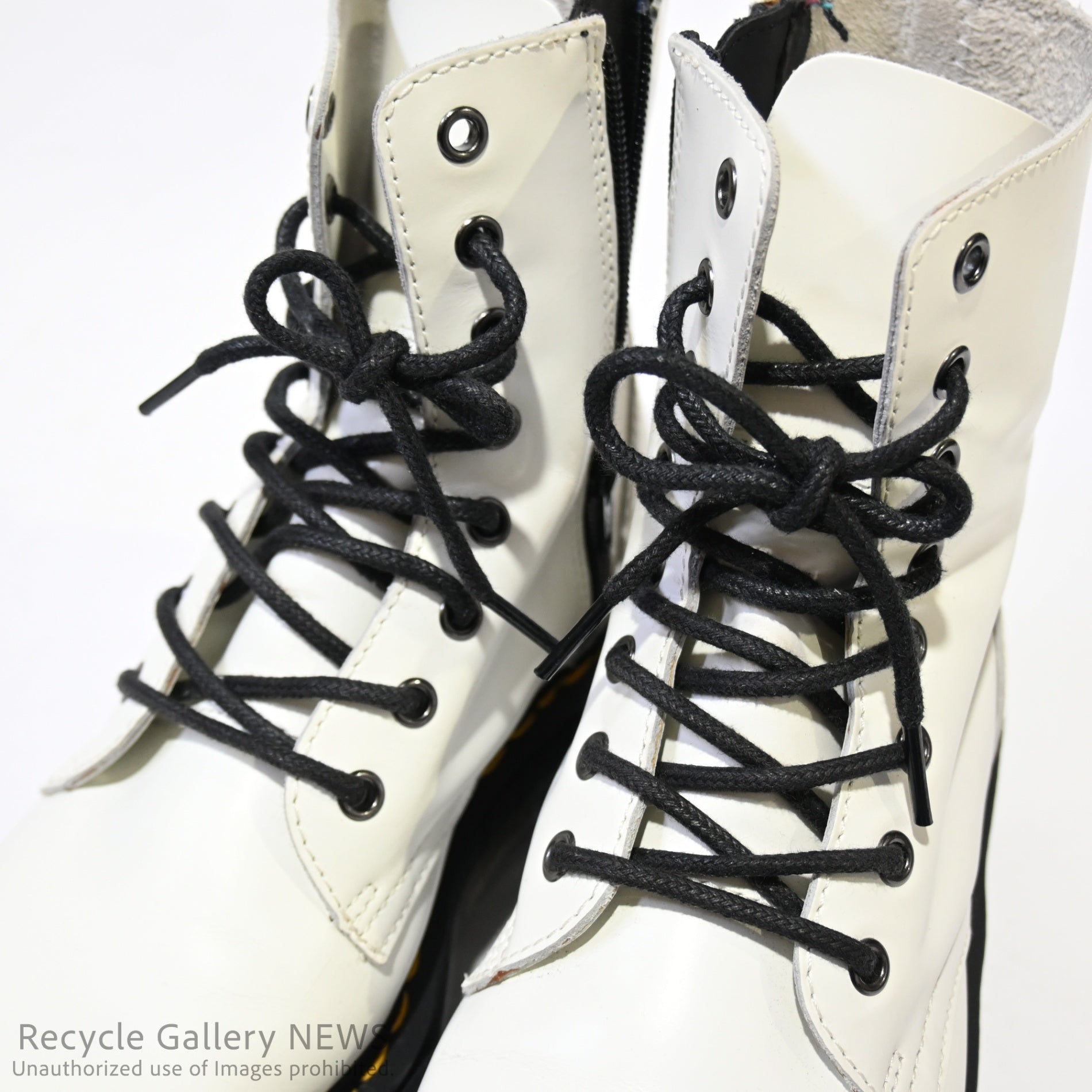Dr. Martens 8-Eye “JADON” UK6 25cm White / ドクターマーチン 8ホール "ジェイドン" 25cm 白