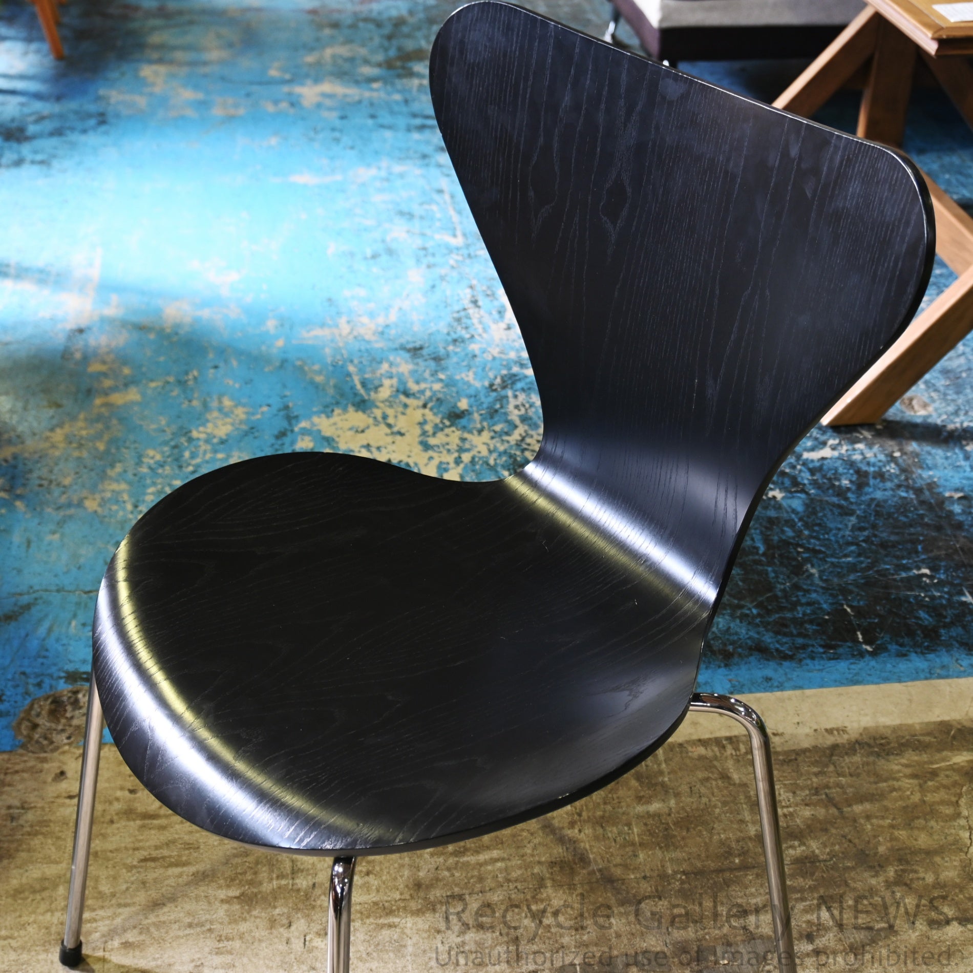 Fritz Hansen Series 7 Chair Black Nordic furniture / フリッツハンセン シリーズ セブンチェア 黒 デンマーク 北欧家具
