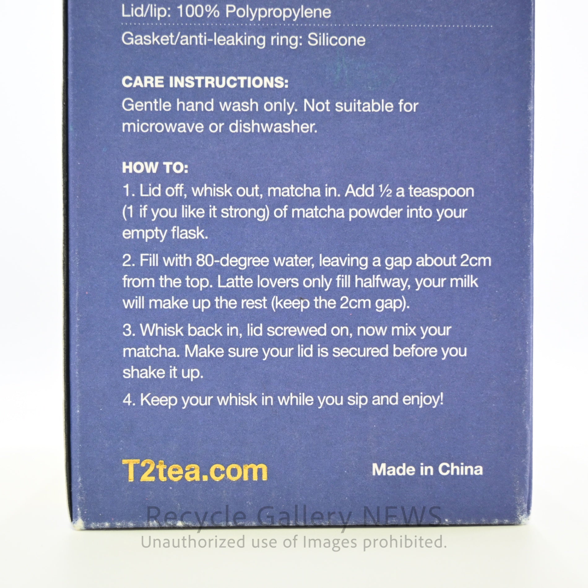 T2 tea Palazzo 300ml Stainless Steel Tumbler with Built-in Tea Strainer Australia / T2 パラッツォ 地中海風タイルデザイン 300ml 茶漉し内蔵 タンブラー ステンレス オーストラリア