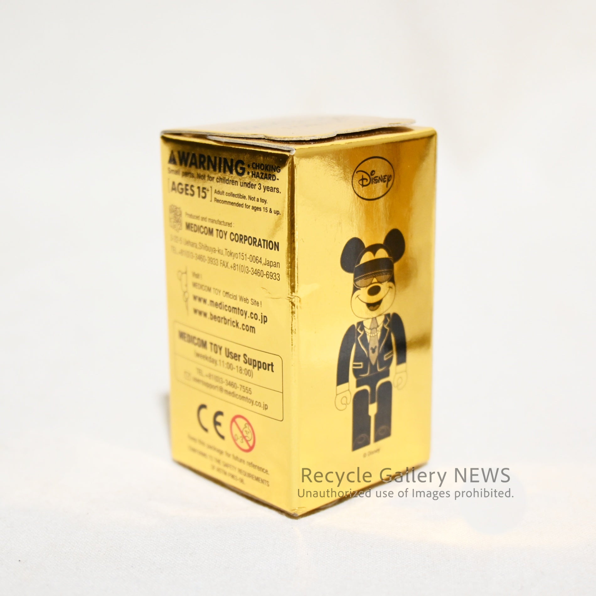 BE@RBRICK MICKEY MOUSE（USA Ver.）/（SUIT Ver.）JOYRICH Disney collaboration / ベアブリック ミッキー・マウス ジョイリッチ ディズニー 未開封
