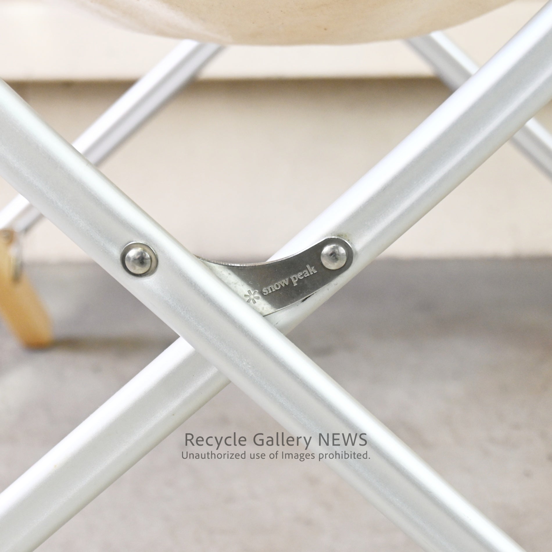 Snow Peak Take! Chair Long Natural Color Folding Chair Outdoor Chair Japan / スノーピーク テイクチェア ロング 生成色 折畳チェア アウトドアチェア 日本
