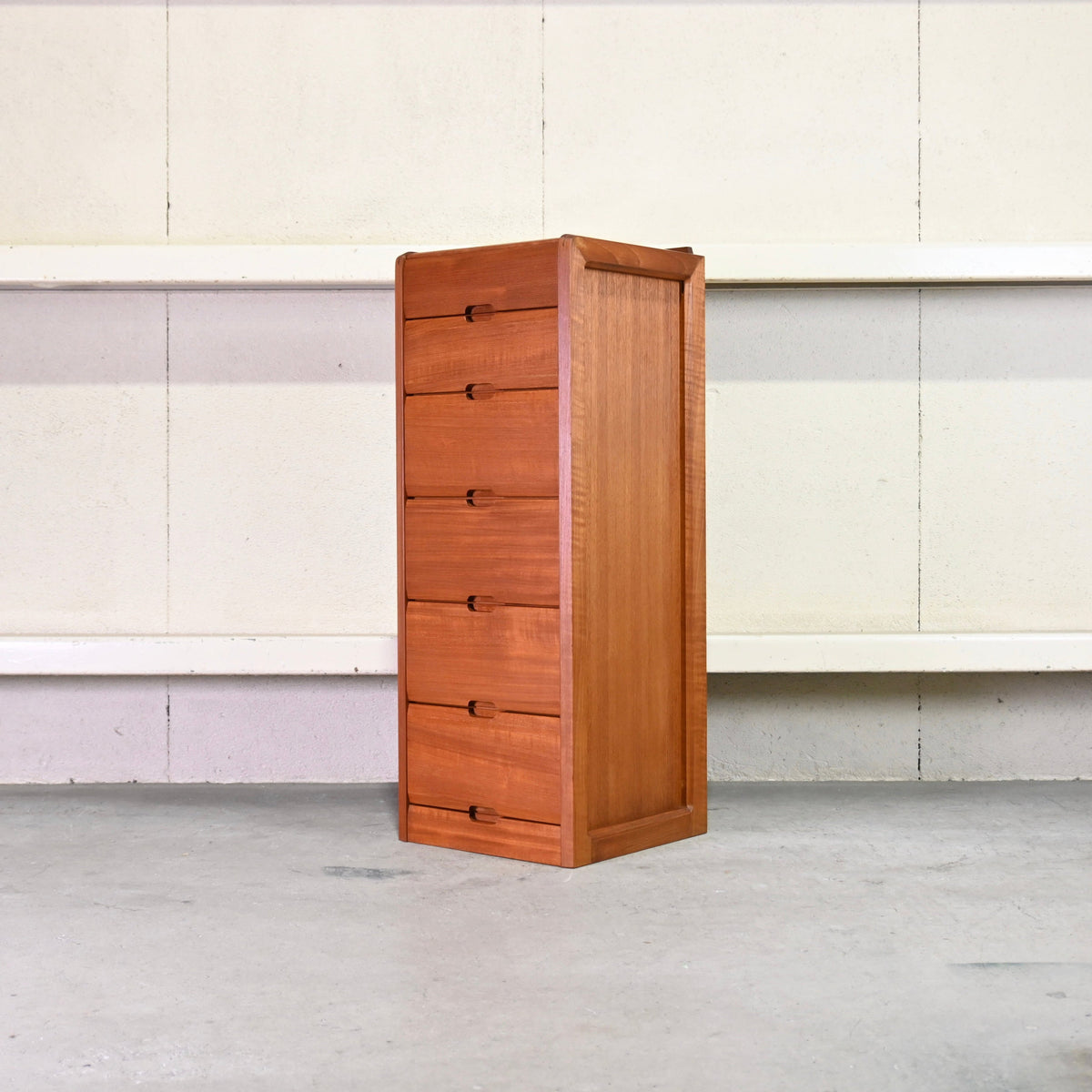 Japan vintage Teakwood 6 drawers Small chest / ジャパン 