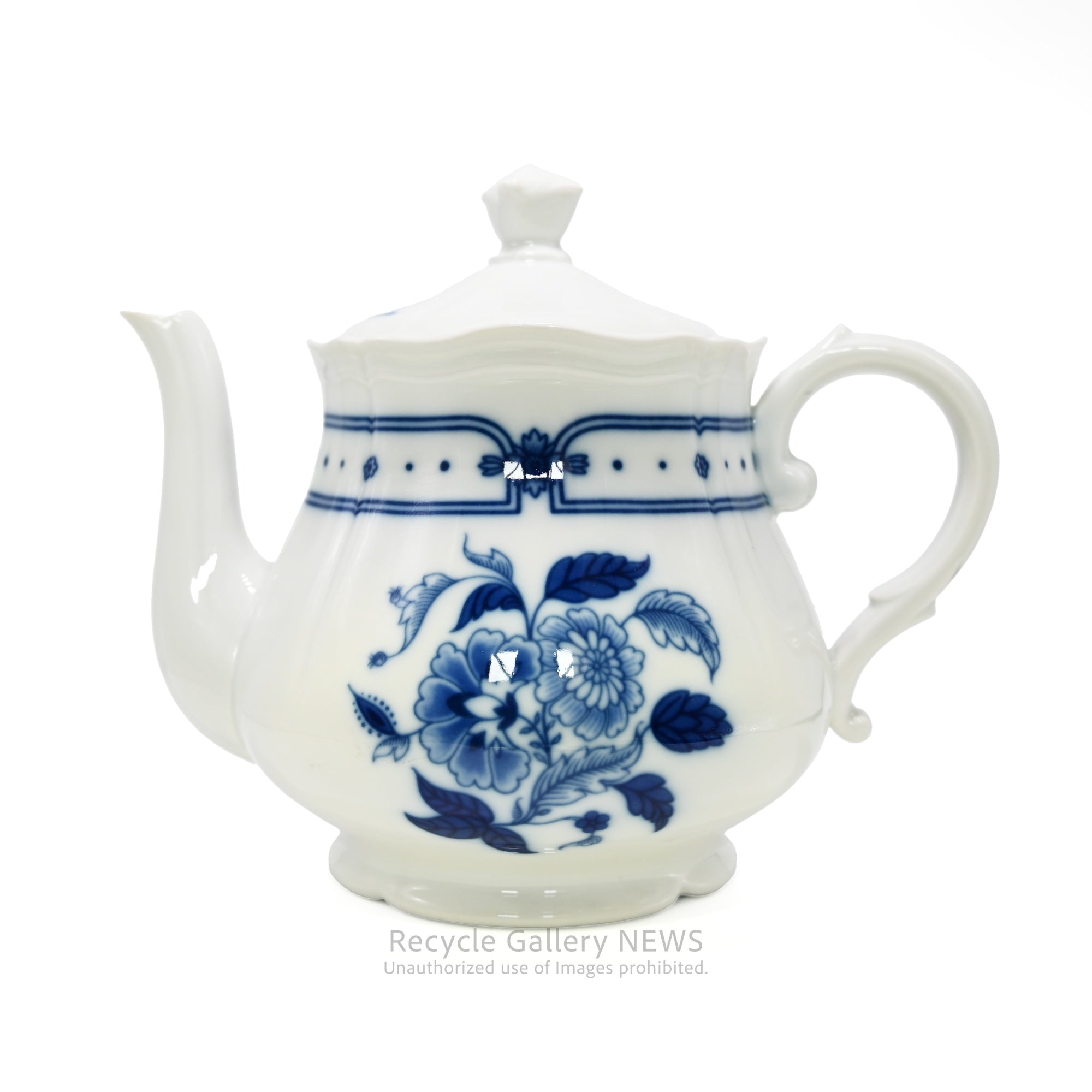 RICHARD GINORI TAORMINA BLUE TEAPOT GINORI1735 Western Tableware Made in Italy /リチャードジノリ タオルミーナ 青色 ティーポット ジノリ1735 洋食器 イタリア製