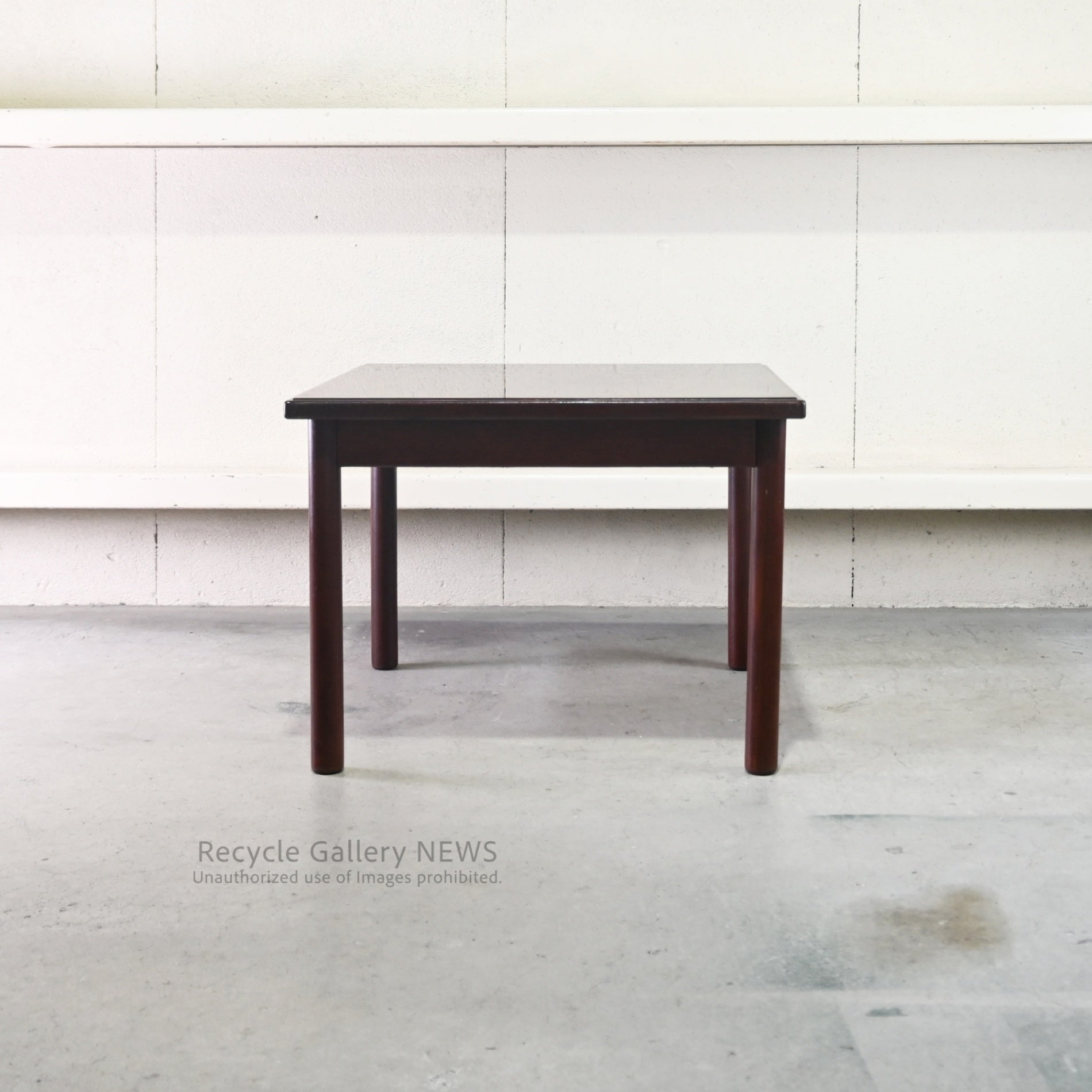 Old Maruni Mahogany Square Table Japanese Modern Design / オールドマルニ マホガニースクエアテーブル 日本 モダンデザイン