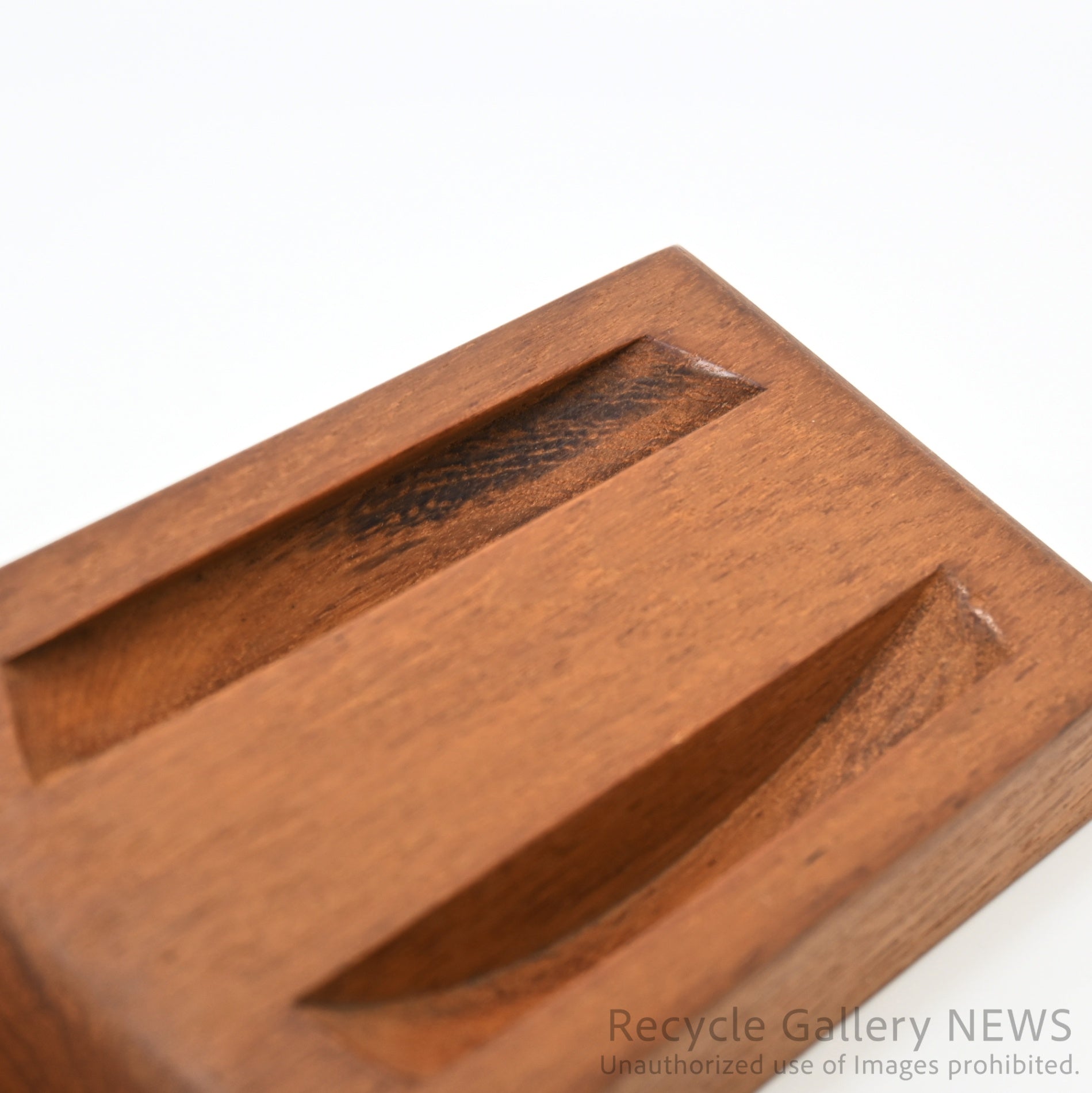 Vintage-like Teakwood Mirror & Stand Brown / チークウッド ミラー&スタンド ブラウン ヴィンテージライク 卓上ミラー