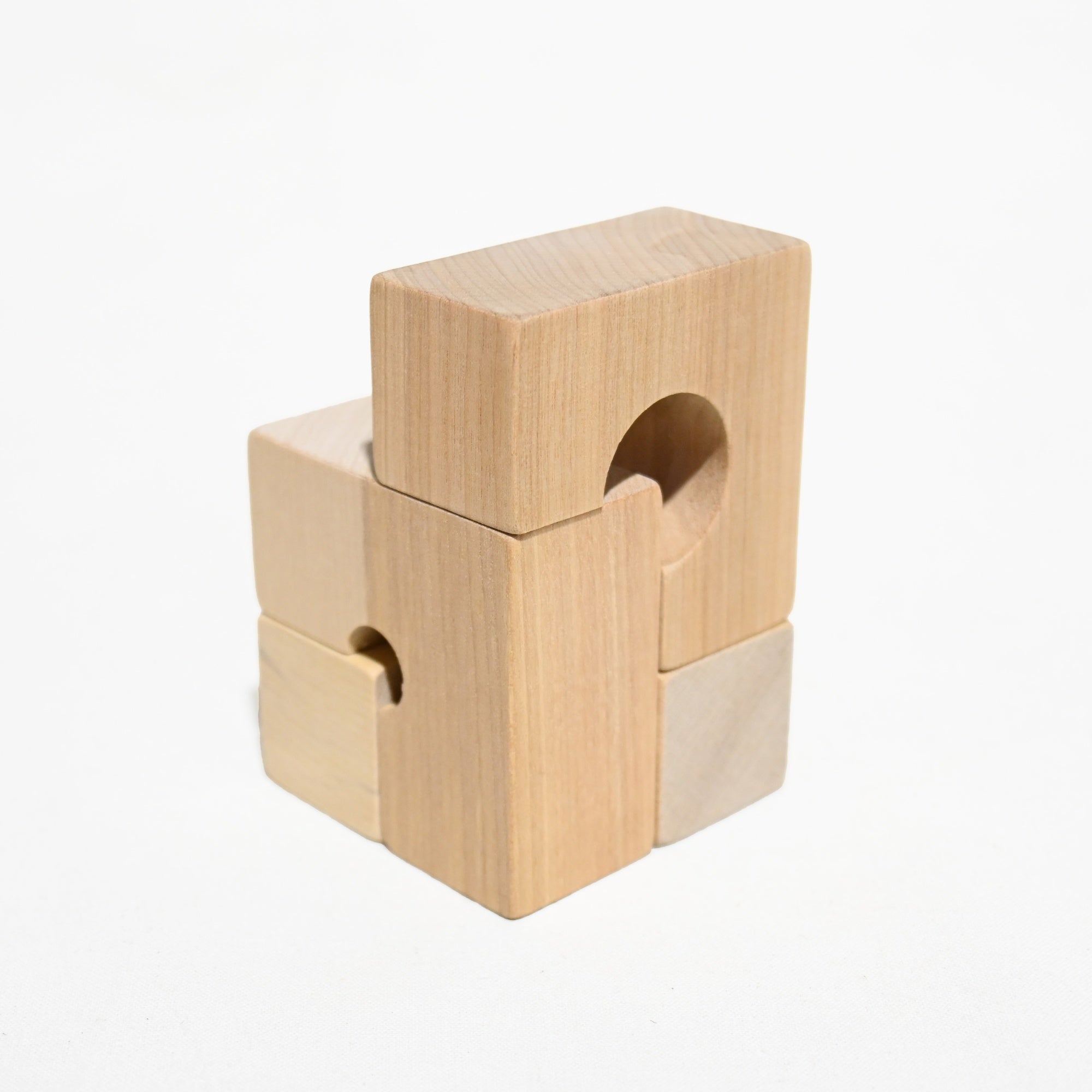 kara coro Building blocks ”L” Handcrafted Wooden Toys Japan Rare / 木のおもちゃ工房カラコロ 積み木 エル 日本 生産終了 希少品