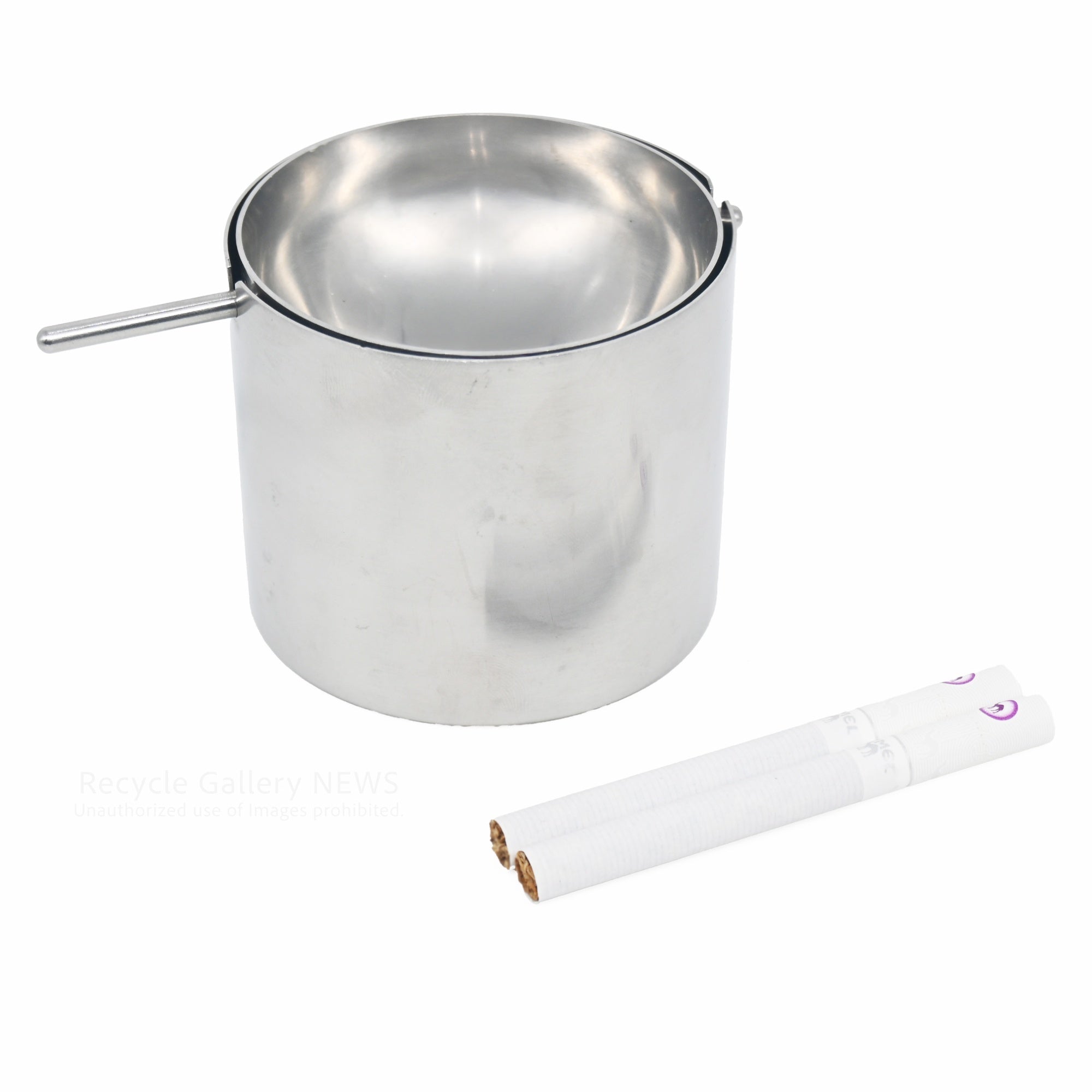 Stelton Cylinda-Line Revolving Ashtray Danish by Arne Jacobsen Scandinavian Design / ステルトン シリンダライン リボルビング アッシュトレイ 灰皿 デンマークアルネ・ヤコブセン 北欧デザイン