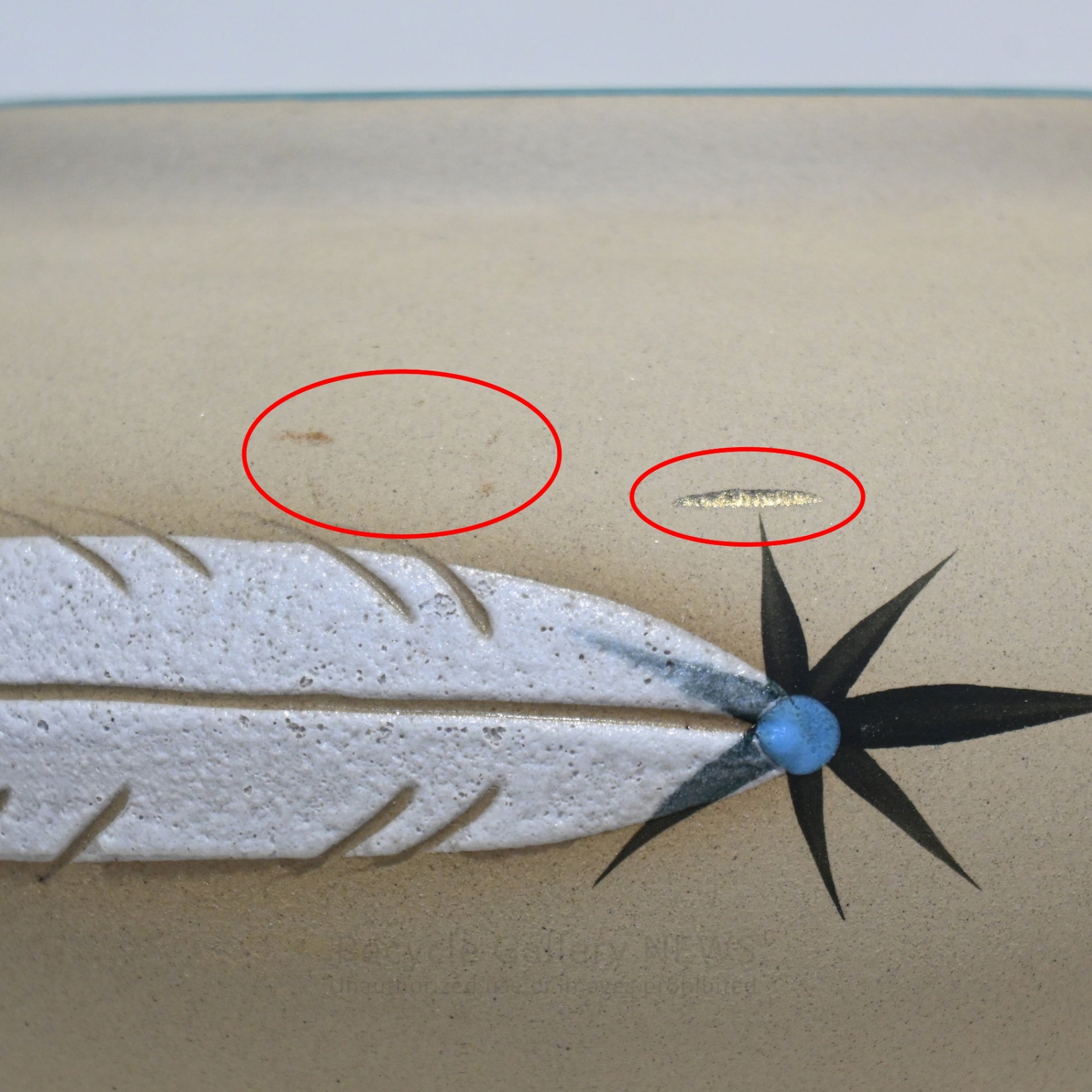 Betty Selby Native American motif Ceramic pot Vase Interior object / ベティ・セルビー ネイティブアメリカン モチーフ 陶磁器 ポット 花瓶 インテリアオブジェ