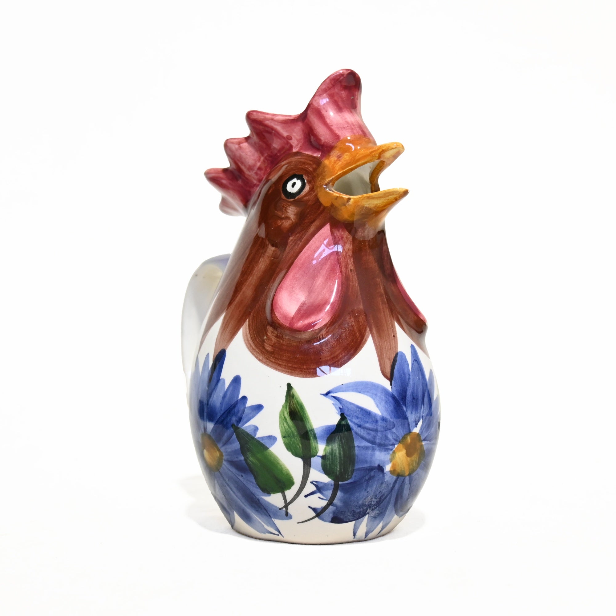 Rooster Pitcher Hand-Painted European Style / ニワトリ ピッチャー ハンドペイント 水差し ヨーロッパ