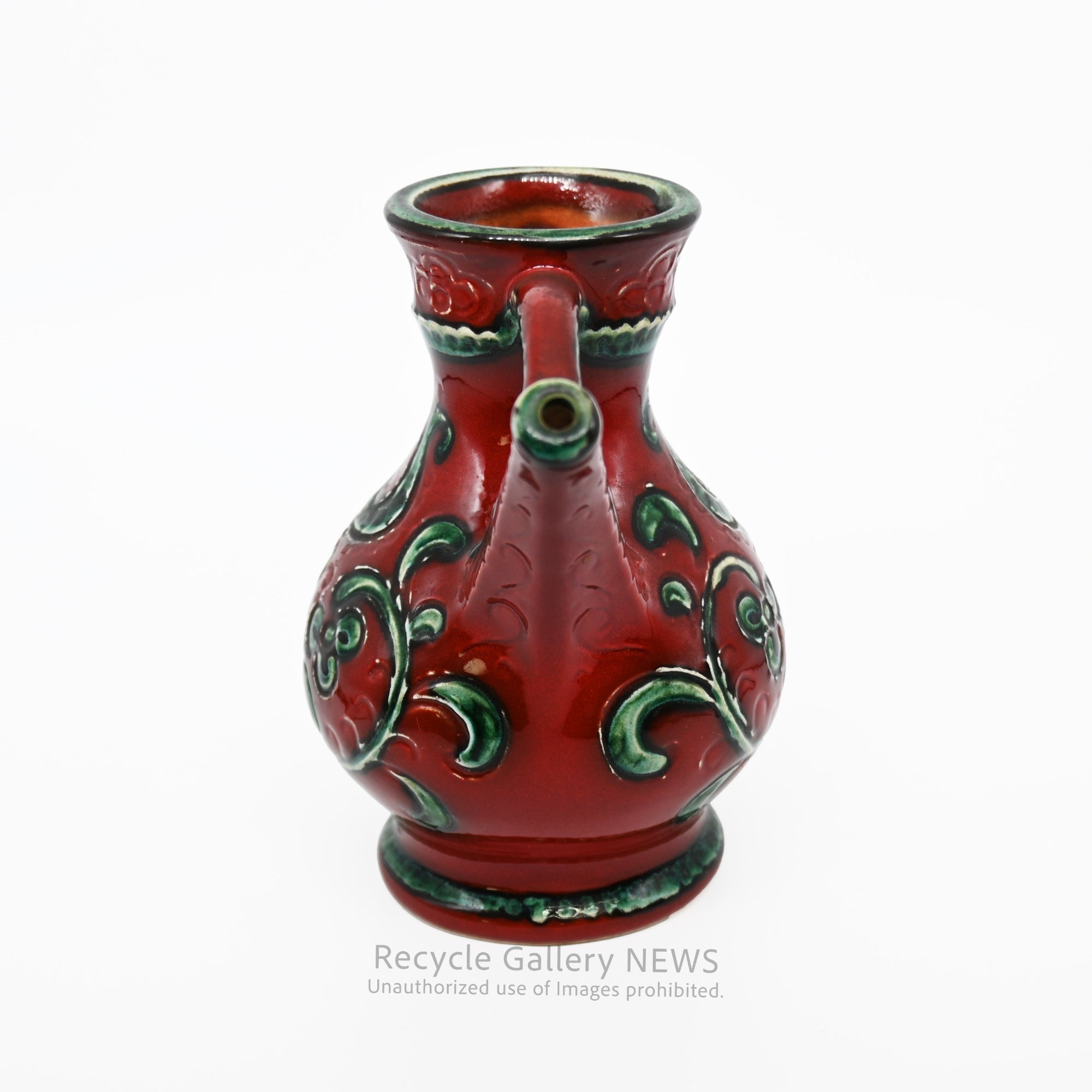 GMUNDNER KERAMIK VASE Austrian Organic Raw Materials Artisan Craftsmanship / グムンデン ケラミック（ドイツ語 ）ベース オーストリア オーガニック 職人技