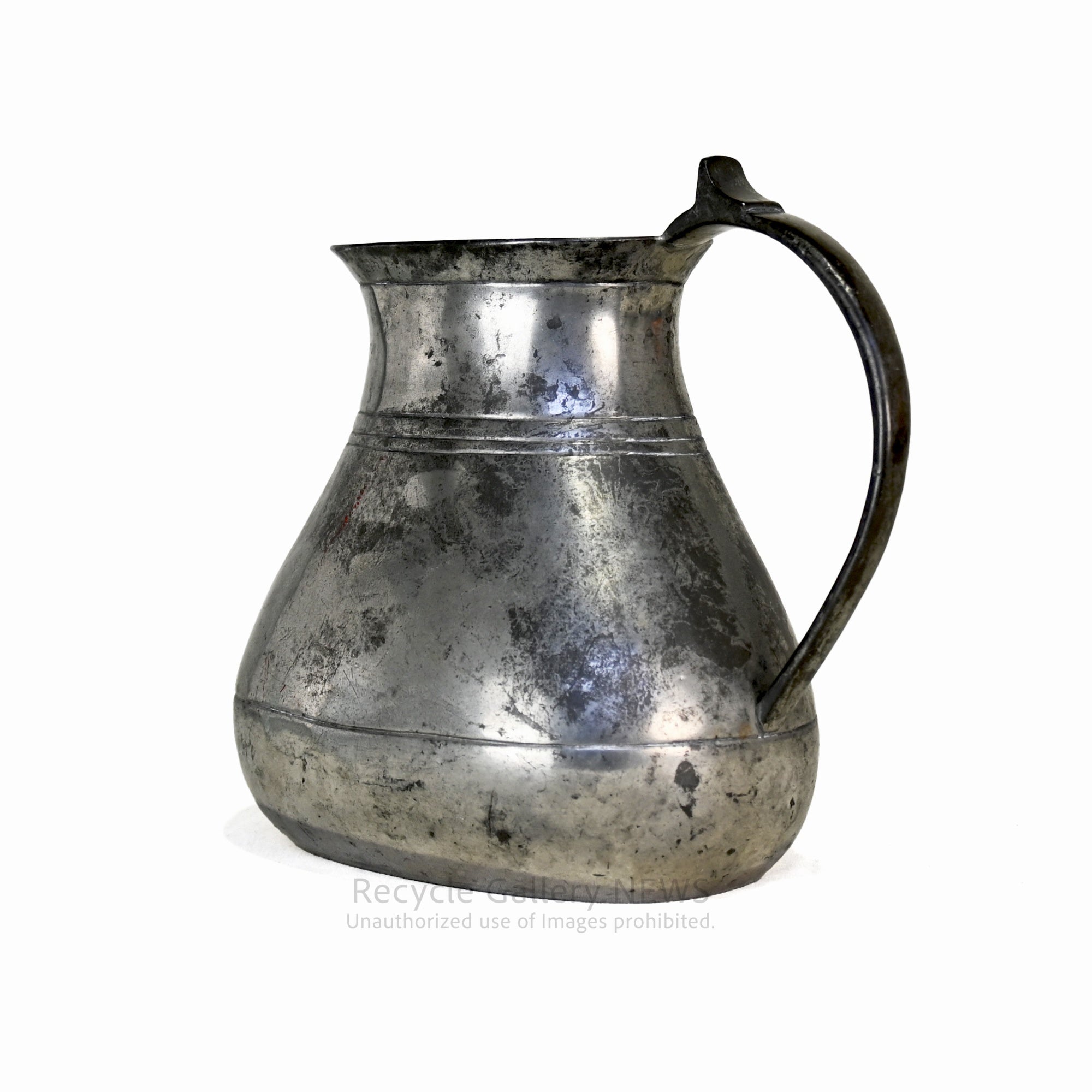 Fecit VCM Pitcher pewter Portuguese tableware Water jug / フェキット ピッチャー 錫 ピューター ポルトガル食器 水差し