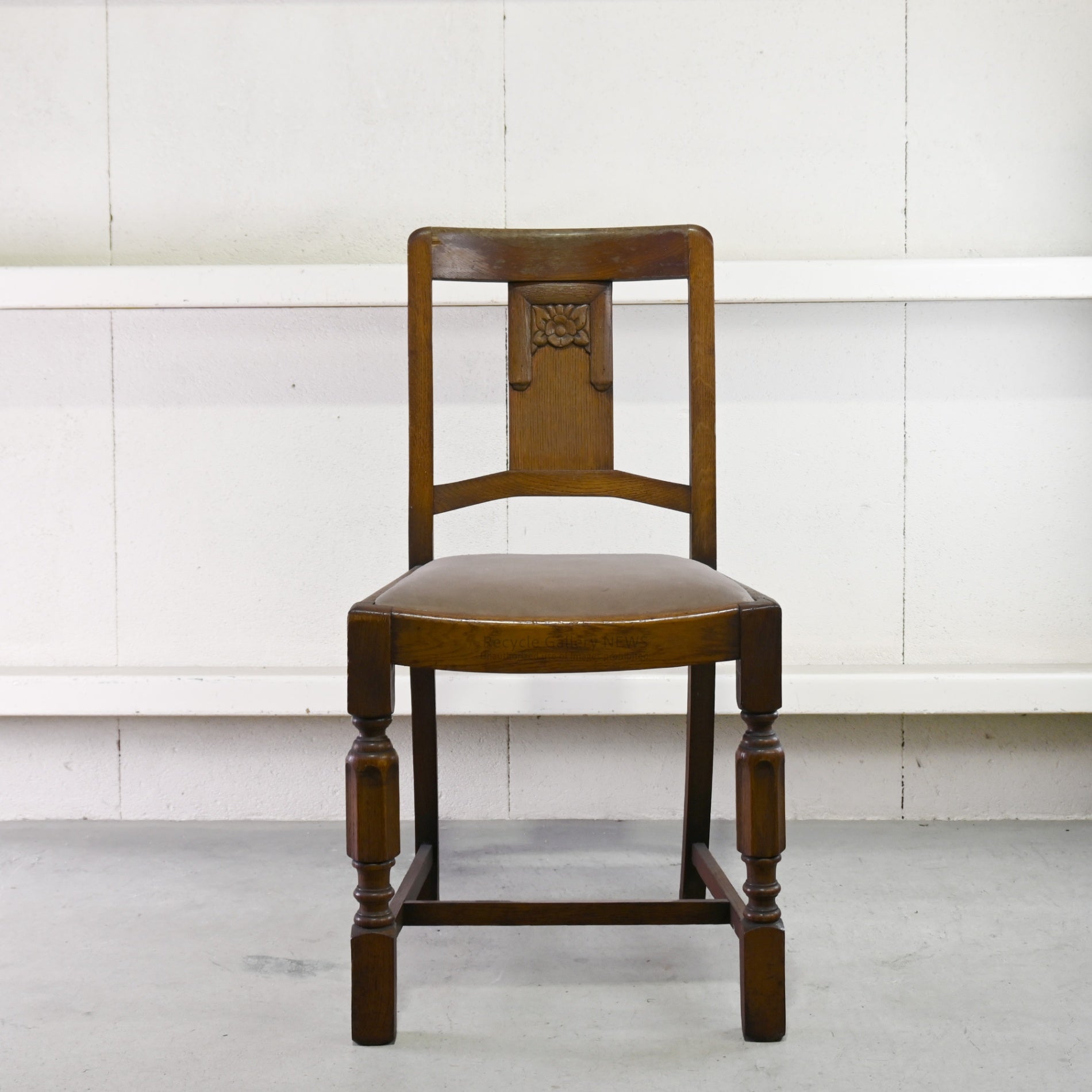 British antique Oakwood dining chair / イギリス 英国 アンティーク オークウッド ダイニングチェア 椅子