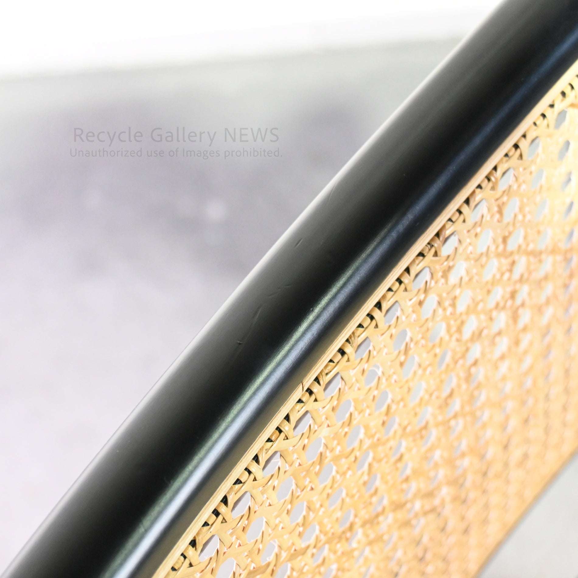 Cesca Armless Chair Black Marcel Breuer / チェスカ チェア アームレス ラタン 黒 マルセル・ブロイヤー