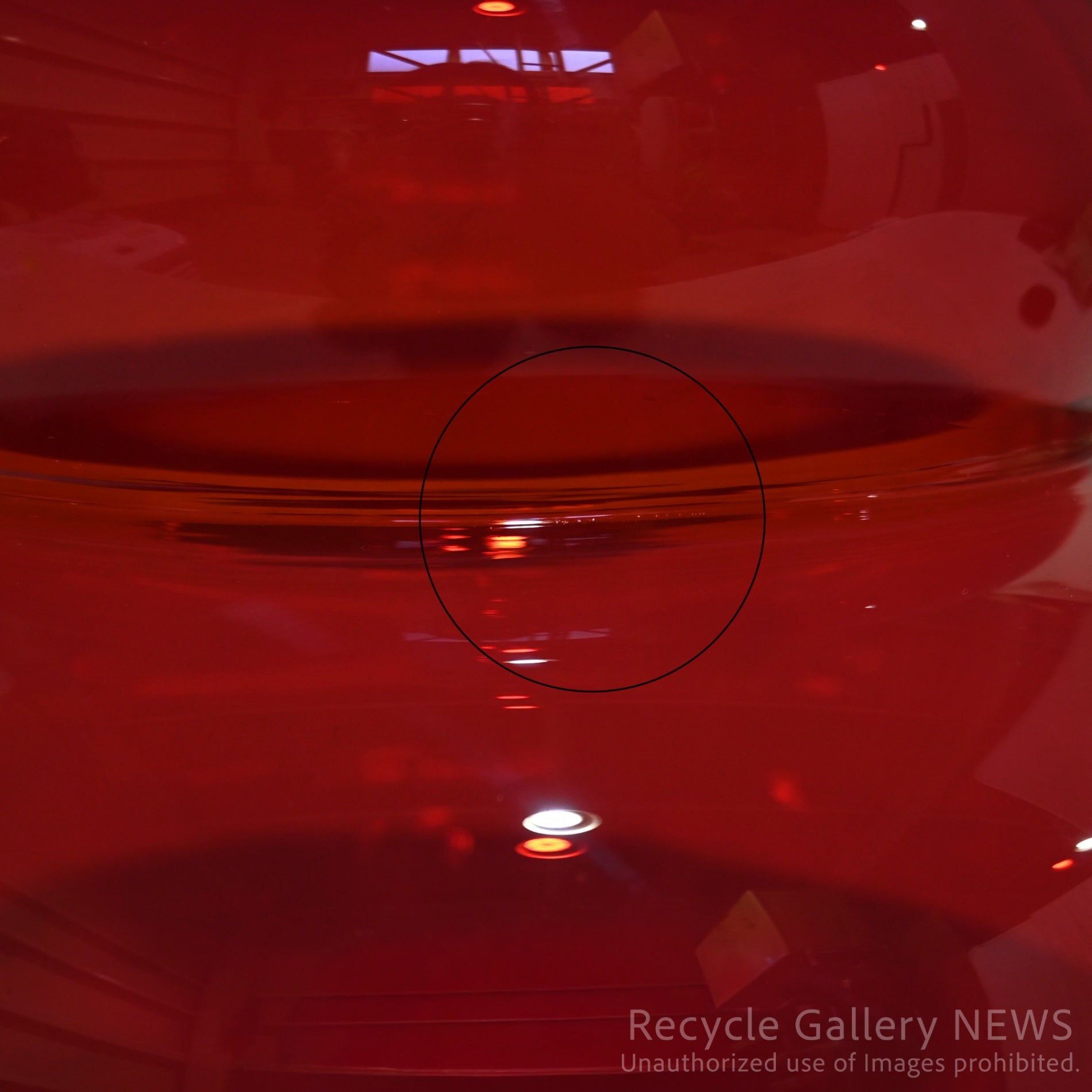 "The Seed Ⅰ-Ⅴ" made by ROSTARR ROMON K YANG Hand Blown Glass Red Art Piece / "ザ・シード" ロスター 吹きガラス アート作品 赤 オブジェ